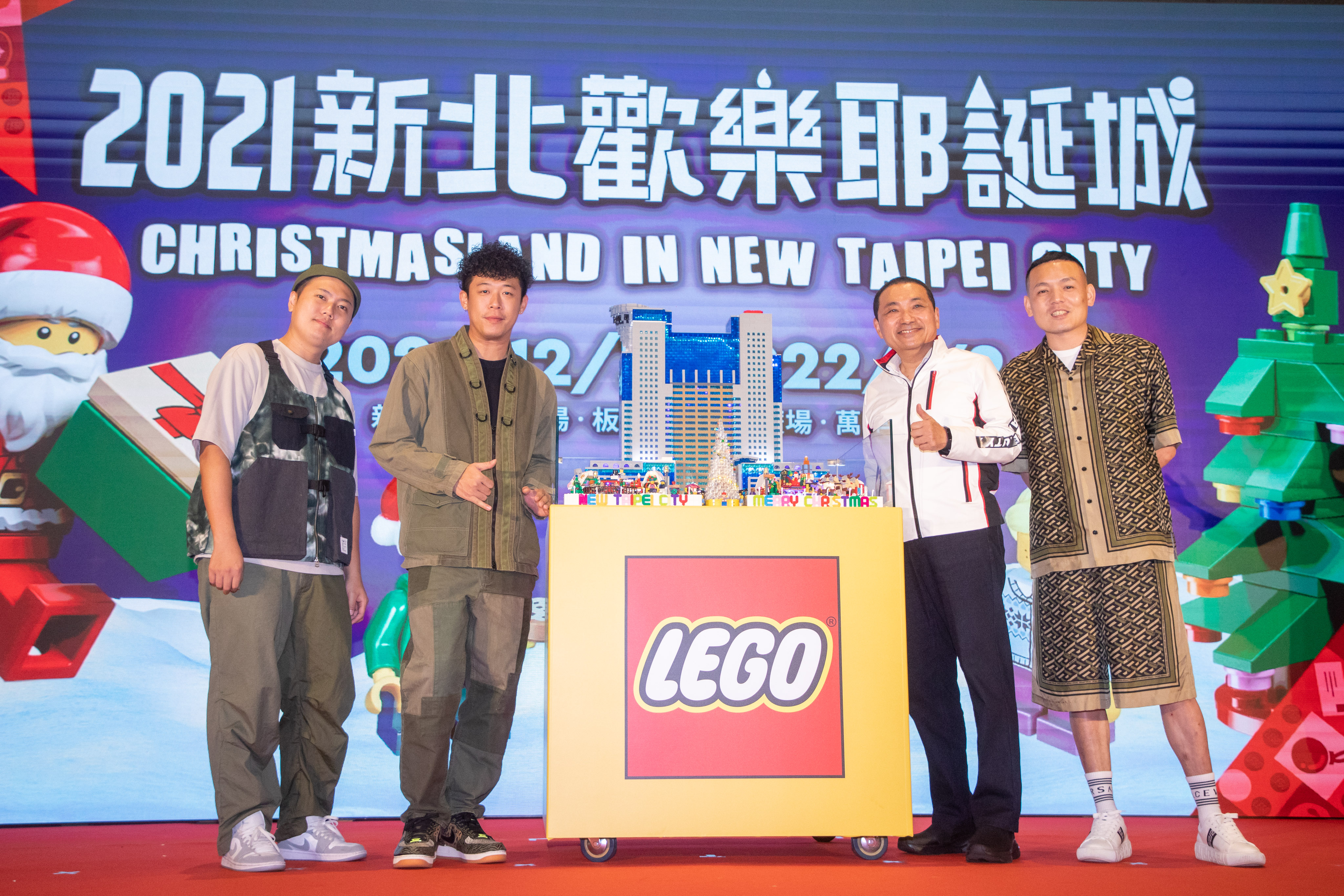 表演風格最接地氣的「質感LOCAL團體」玖壹壹擔任第一天演唱會壓軸。（新北市府提供）