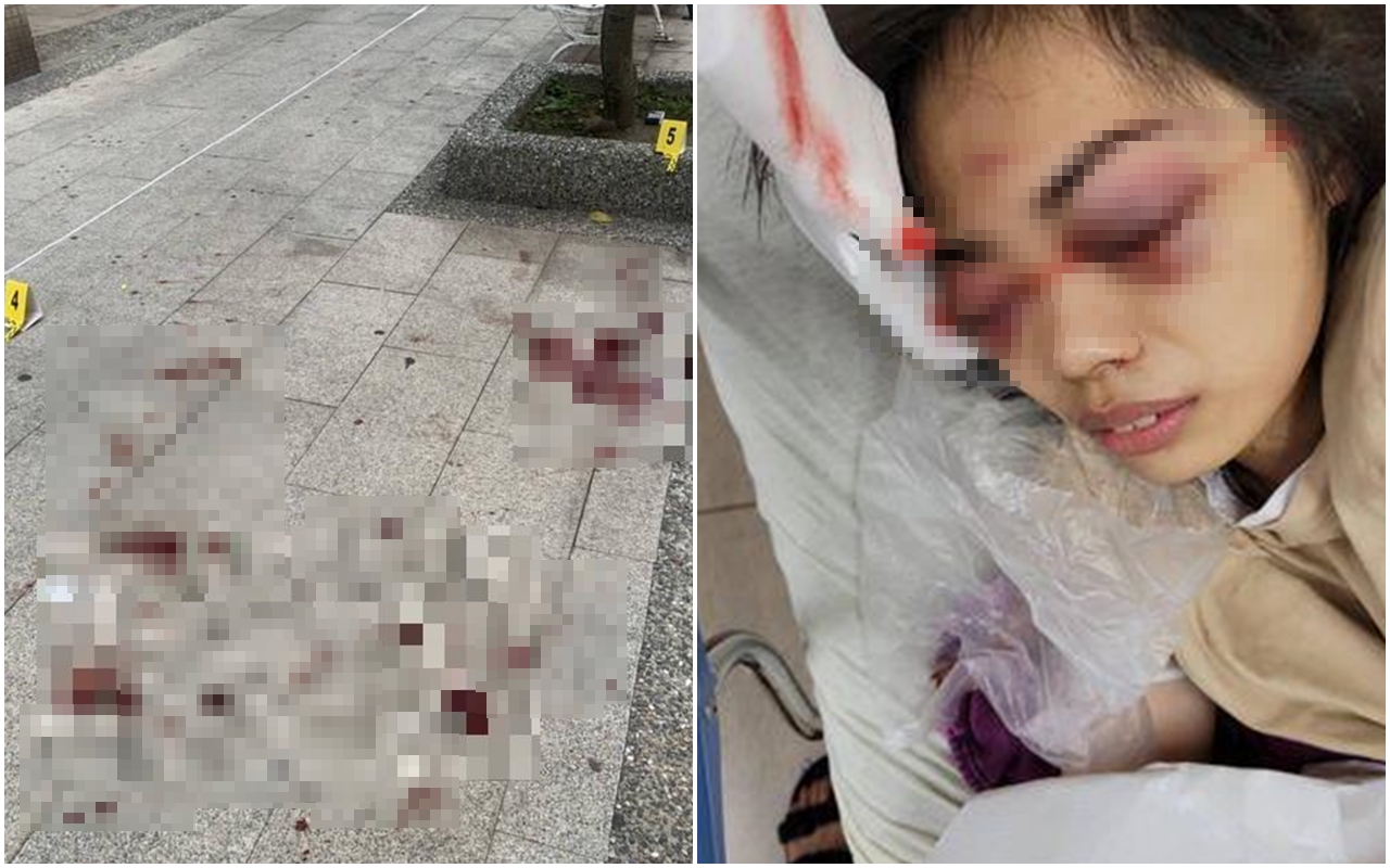 超商店員因提醒顧客戴口罩接二連三遭遇攻擊，其中屏東挖眼案及紙雕師刺死店員事件都引發社會譁然。（翻攝自網路／爆料公社）