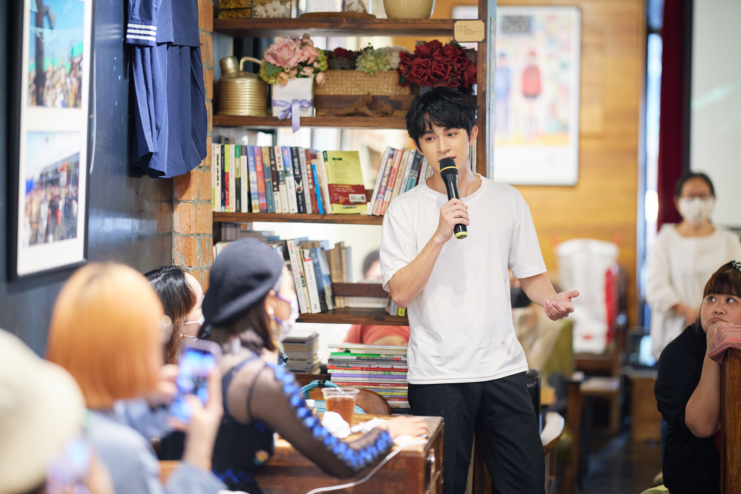 林暉閔出道10年，終於舉辦自己的首個粉絲見面會。（寰亞傳媒提供）