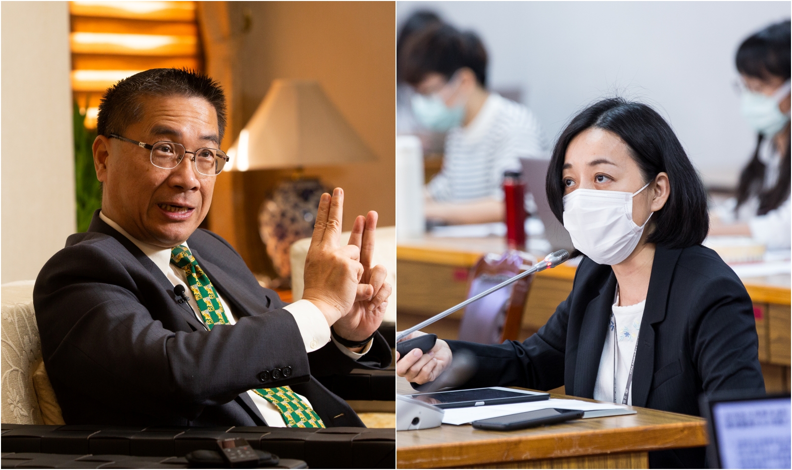 徐國勇稱車上查獲球棒將註記，王婉諭質疑畫蛇添足。（本刊資料照）