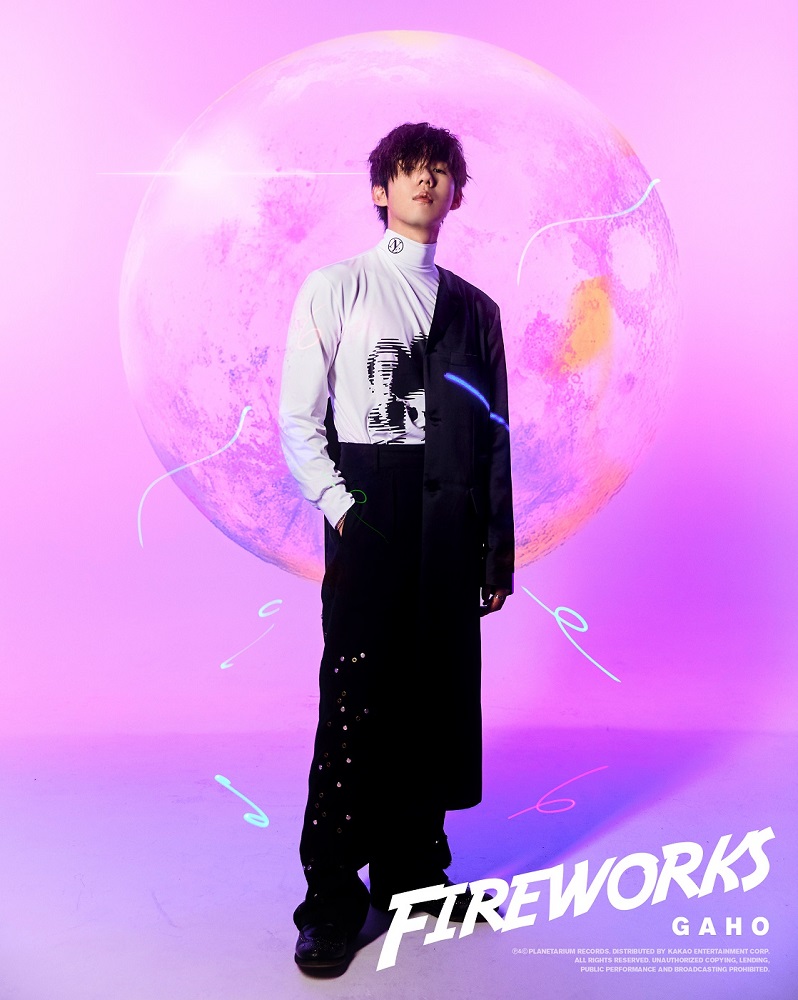 Gaho首張正規專輯《Fireworks》已在數位音樂平台上線。（INNEXTTREND Entertainment提供）