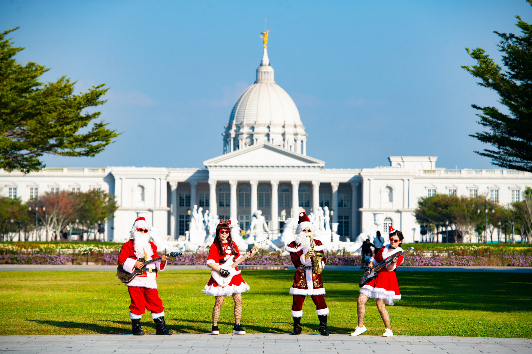 奇美博物館「2021聖誕週末」將於12月18日登場，歡迎大小朋友一起來搖滾。（奇美博物館提供）