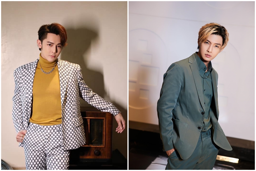 前偶像團體「飛輪海」成員炎亞綸（右圖）和汪東城（左圖）常有不合的傳言。（翻攝自汪東城Jiro、炎亞綸 Aaron Yan臉書）