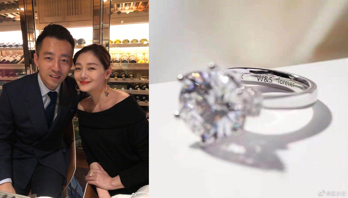 汪小菲在婚變後首發聲，但僅說了謝謝，接著就分享自己事業。（翻攝汪小菲、大S微博）