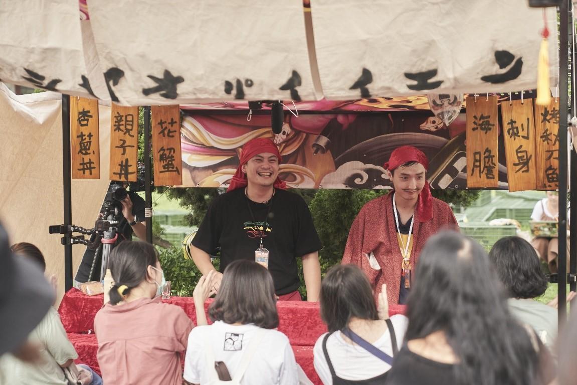 往年玩聚場藝術節活動畫面-深噎食堂(圖/C-LAB提供)。