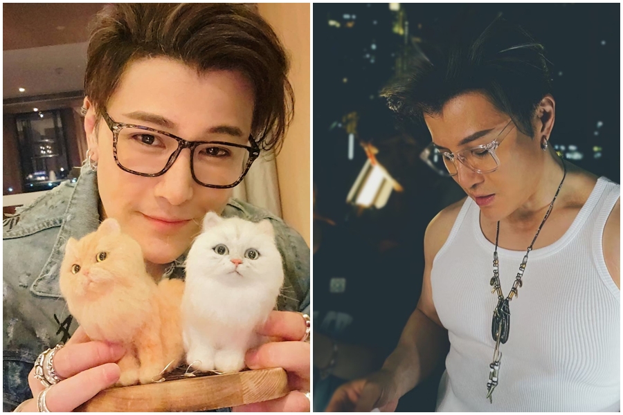 許紹洋演藝重心移往中國，近期更進軍直播間帶貨。（翻攝許紹洋微博）