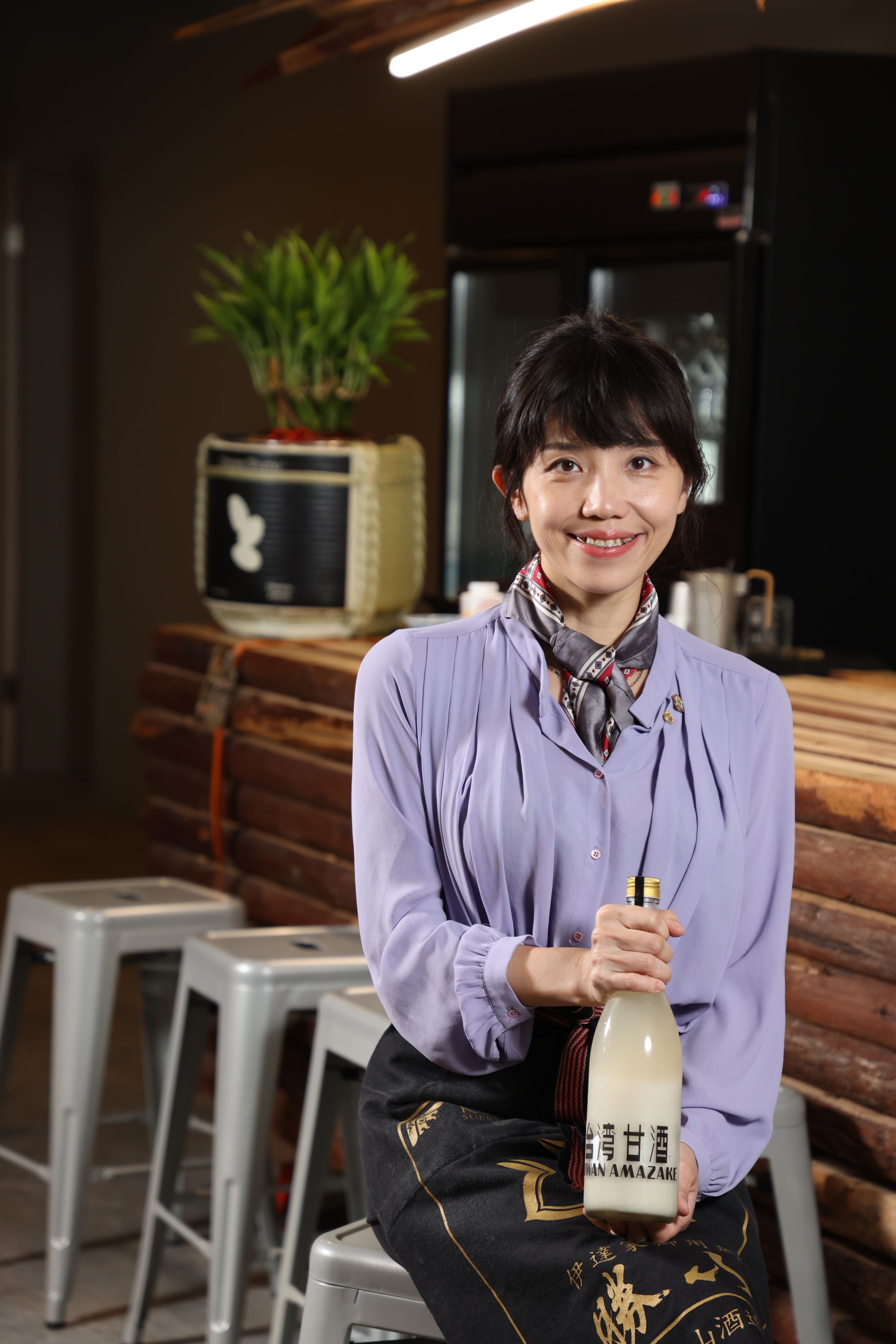 日本酒達人陳慧（Fay）化興趣為工作，致力在台推廣日本酒文化。