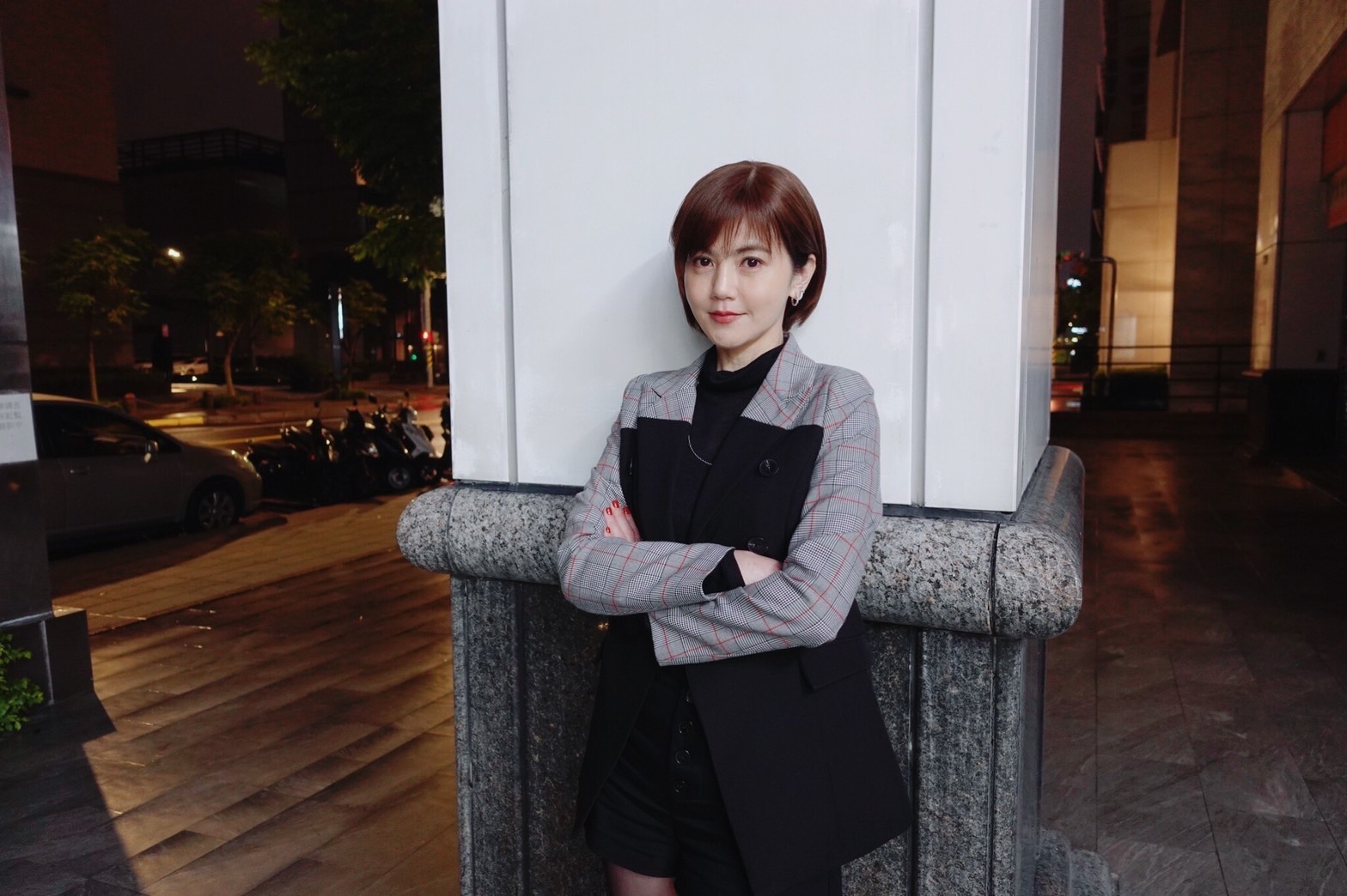 簡沛恩神秘回歸螢光幕，加入8點檔《天之驕女》演出。（一六國際）