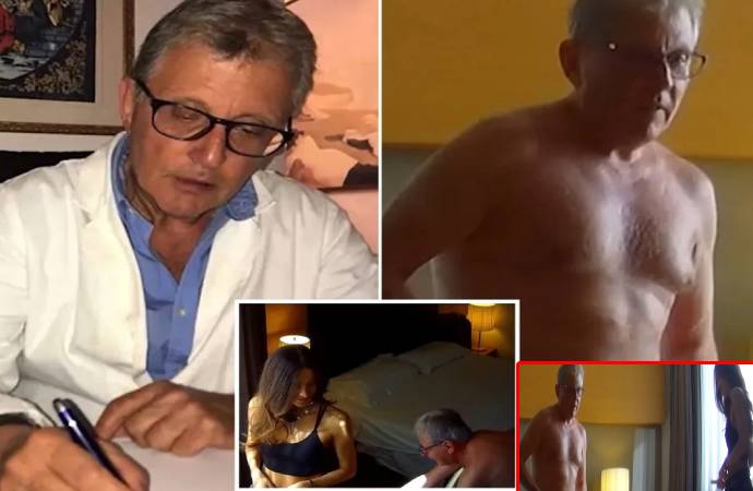 義大利一名婦科醫師米聶羅號稱和自己不戴套做愛，就能治癒癌症。（翻攝自SUÇ HİKAYELERİ推特）