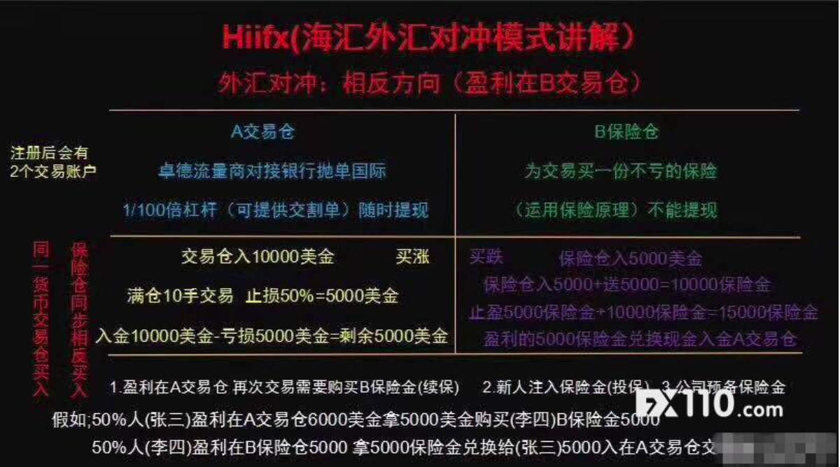 外匯平台指導民眾教戰守則，宣稱「可保本」，還可享有高額獲利。（翻攝FX110網站）