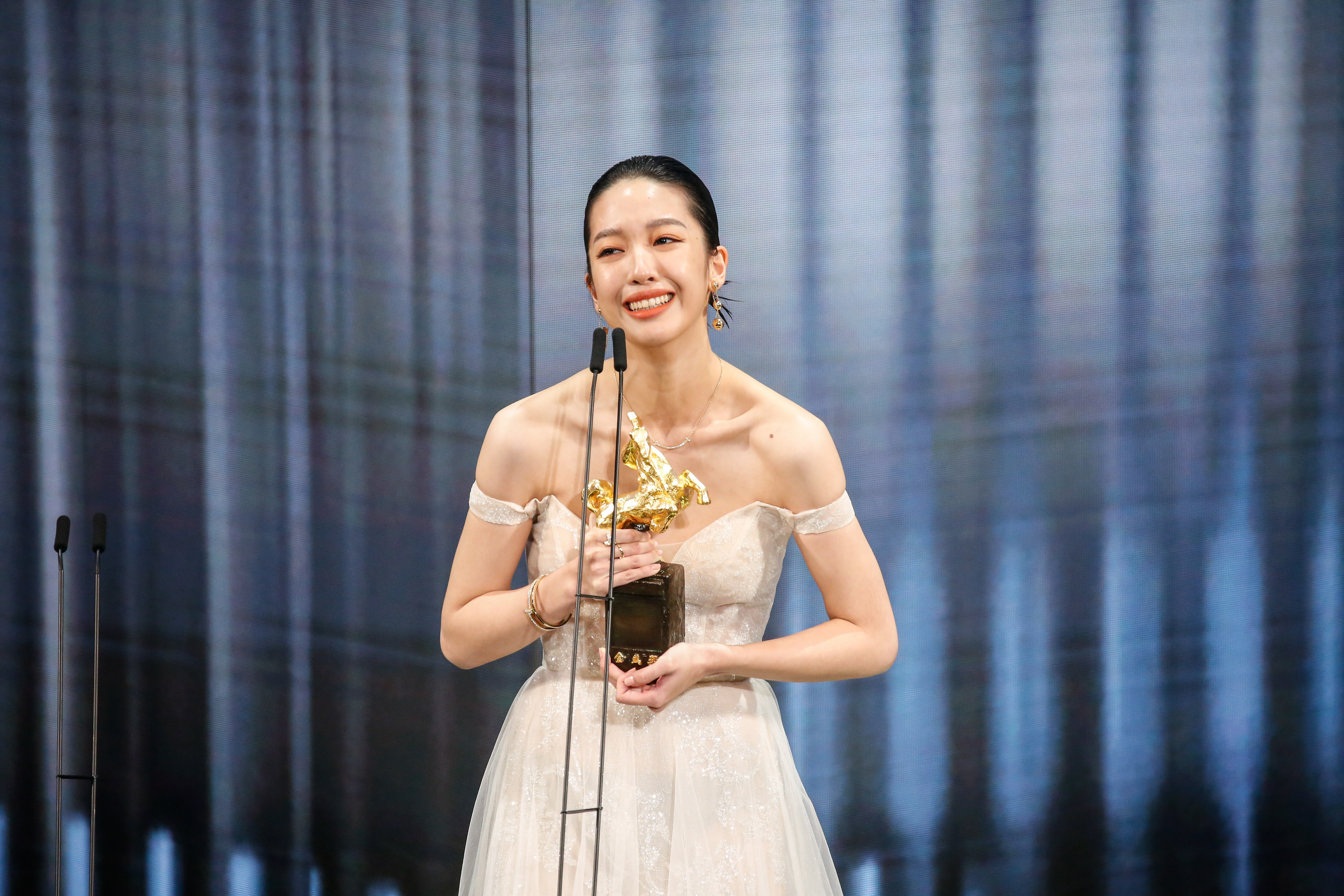 王渝萱期待奪下女配角獎項，能讓她未來遇到新的故事和新的角色。