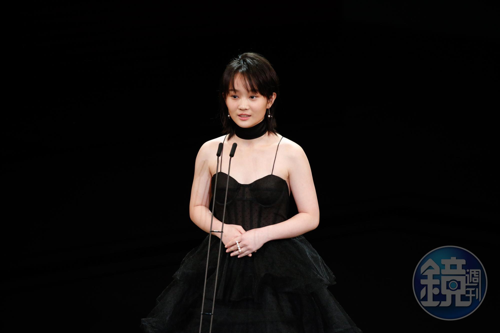 方郁婷以《美國女孩》一片獲得最佳新演員獎。