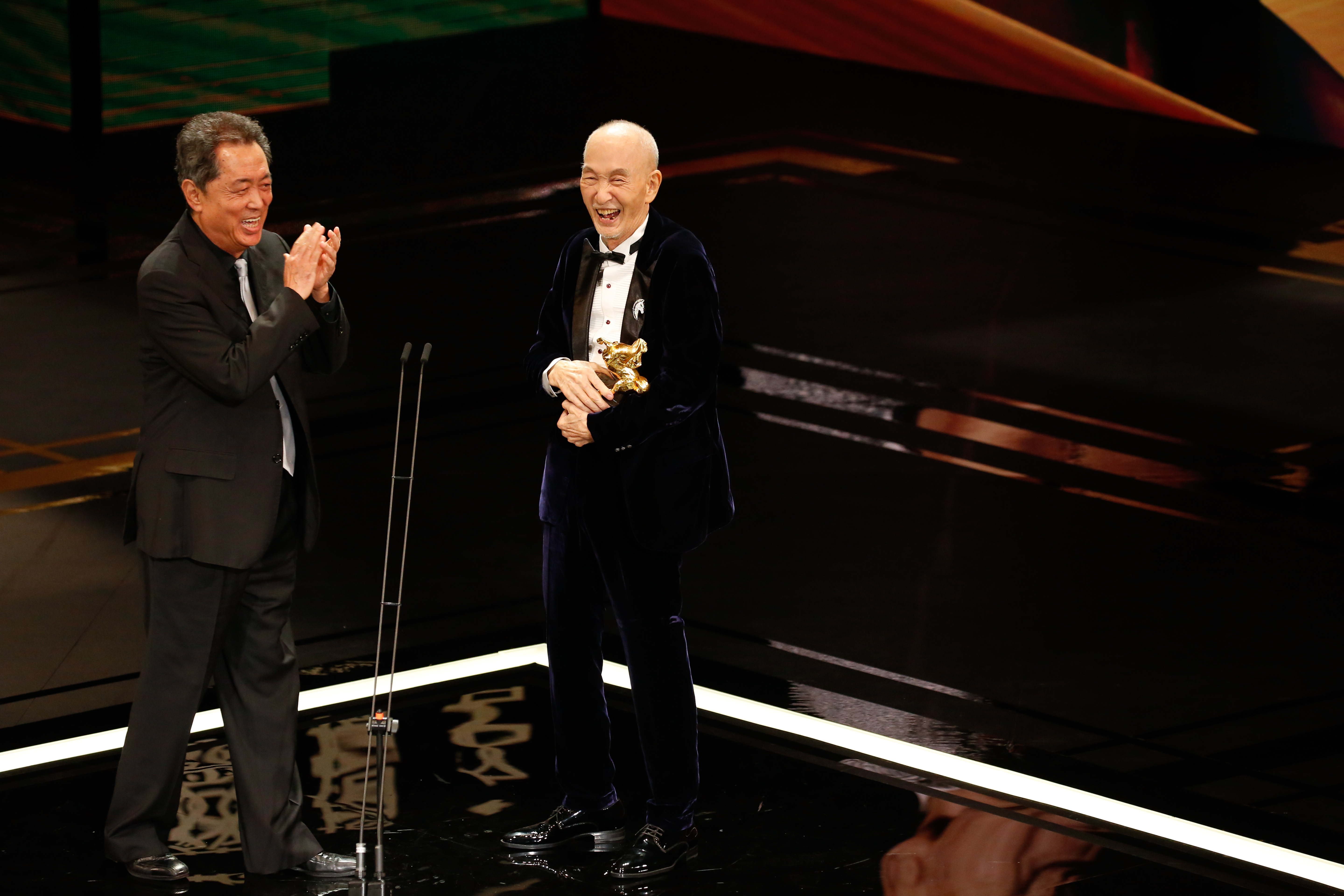 電影資歷近60年的蔡揚名，獲得本屆金馬獎終身成就獎。