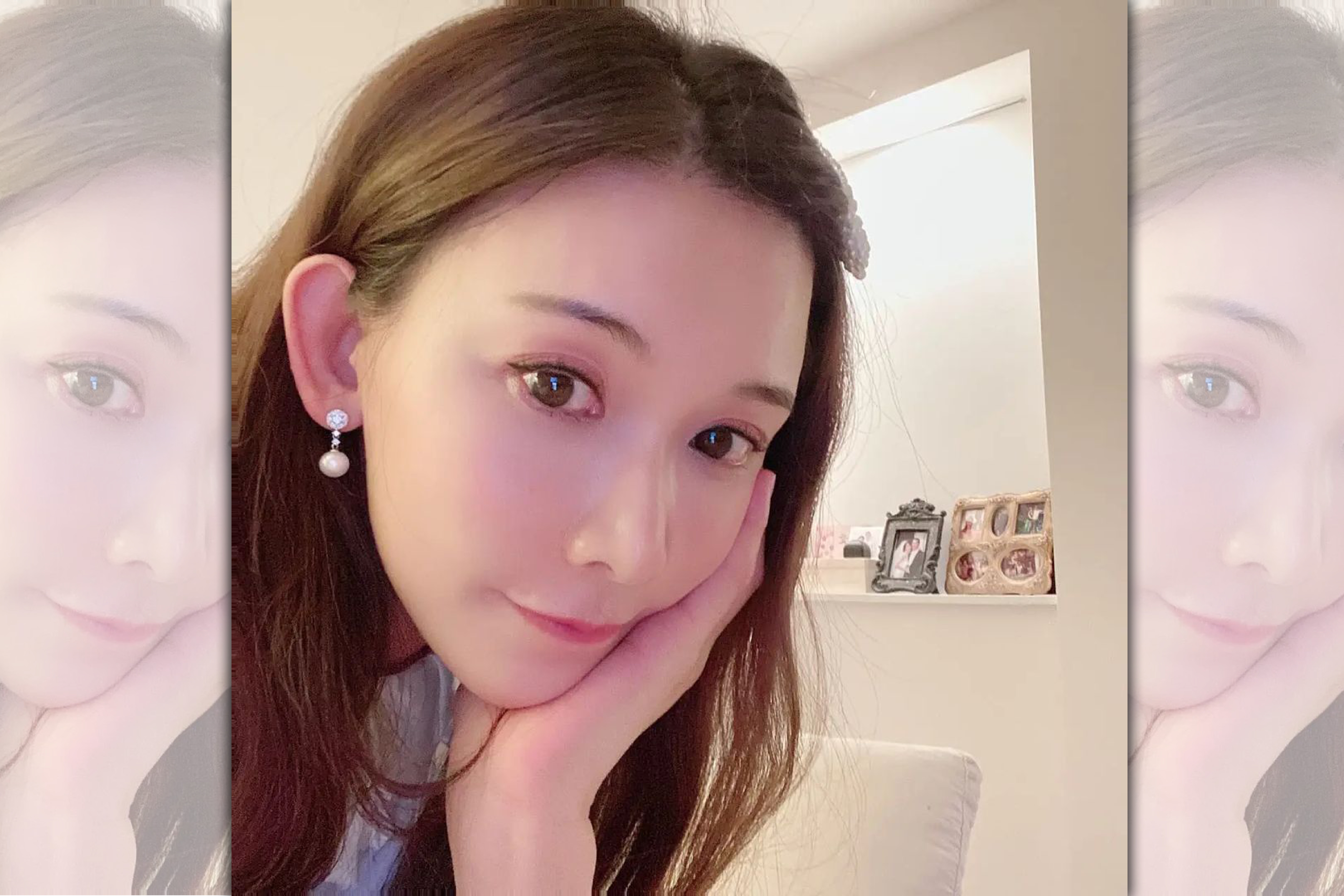 林志玲曬出47歲生日照。（翻攝林志玲臉書）