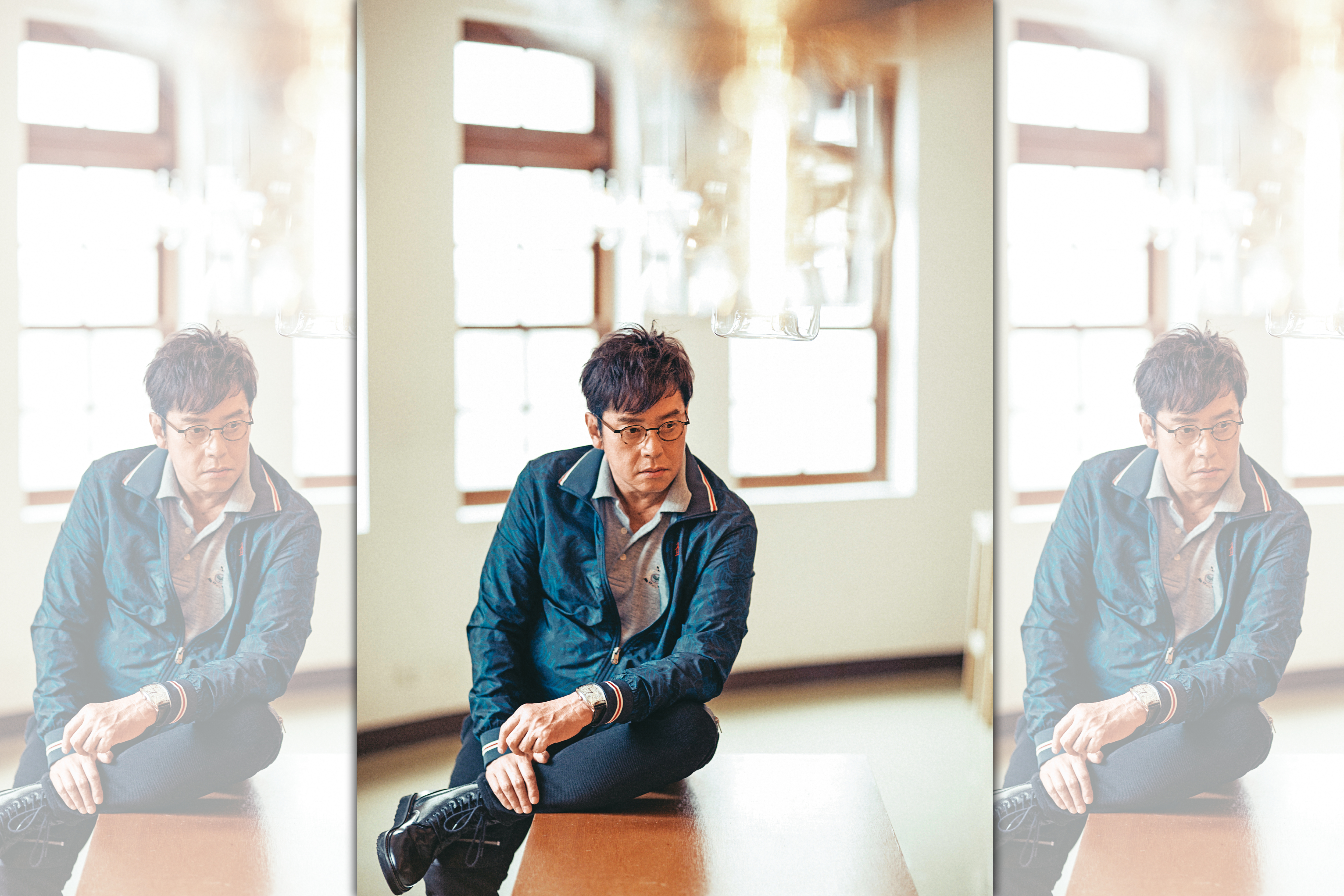 71歲的譚詠麟人老心不老，有明媒正娶的老婆楊潔薇（莎莉），還跟粉絲朱穎婷發展了很多年的婚外情，如今再爆睡粉。