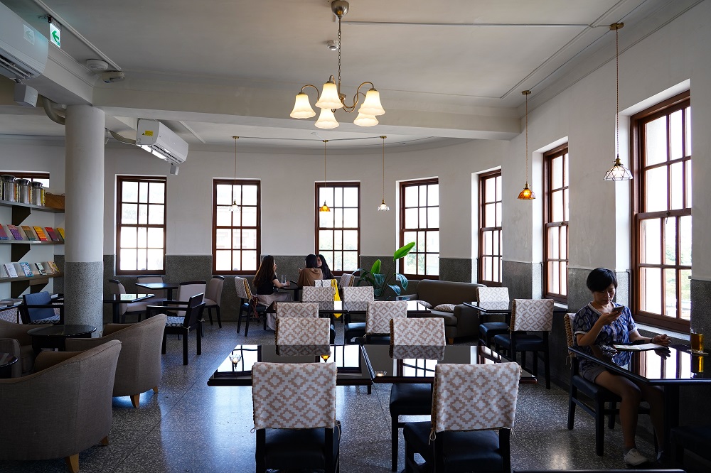 瀰漫恬靜閒適氛圍的「春田茶館」。