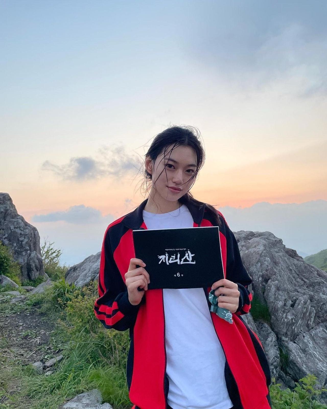 度延在《智異山》扮演全智賢少女時期。(網路圖片)