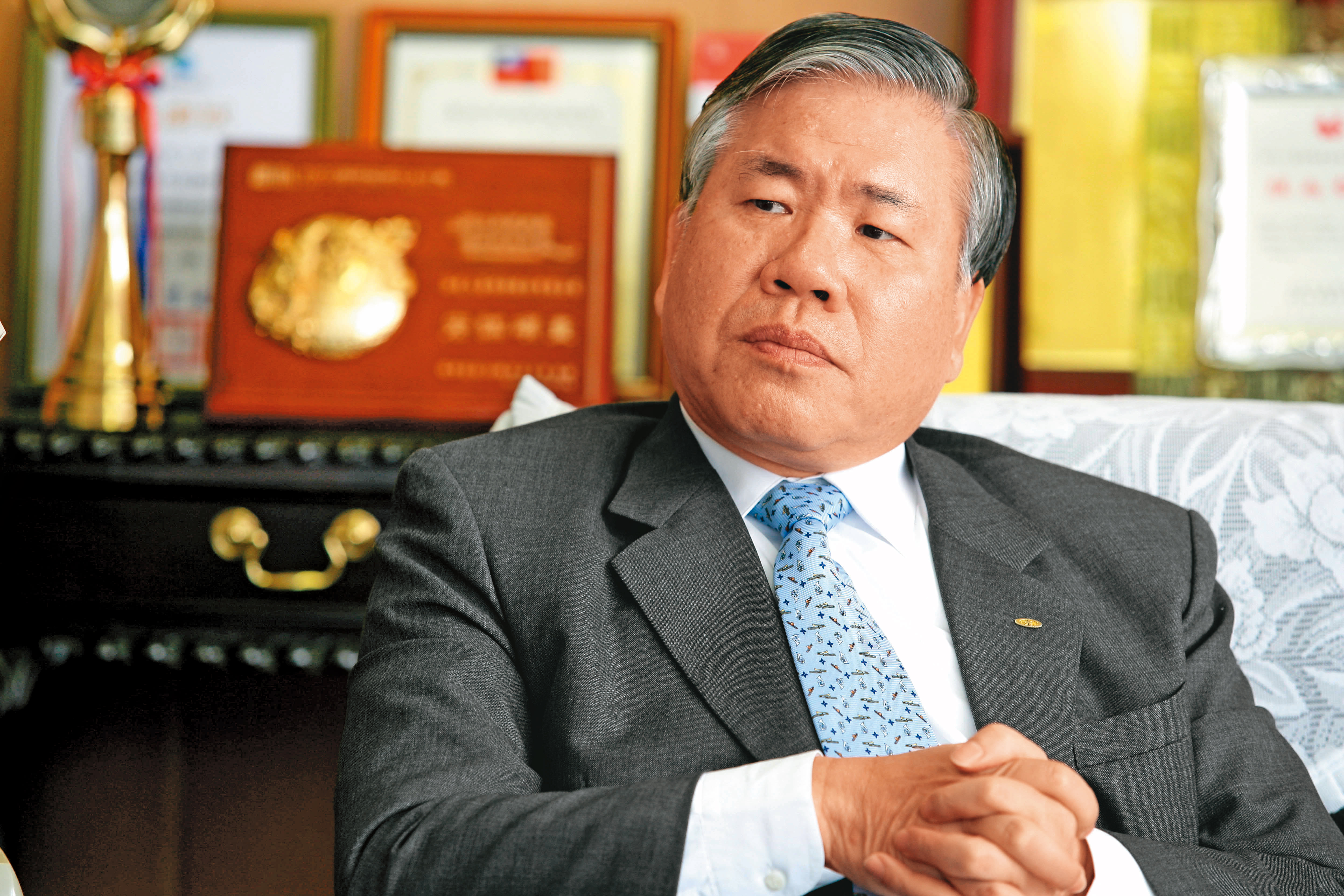 潘柏錚（圖）臨危受命接新壽董事長，卻碰上李紀珠不服裁罰的棘手事件。（資料照片）
