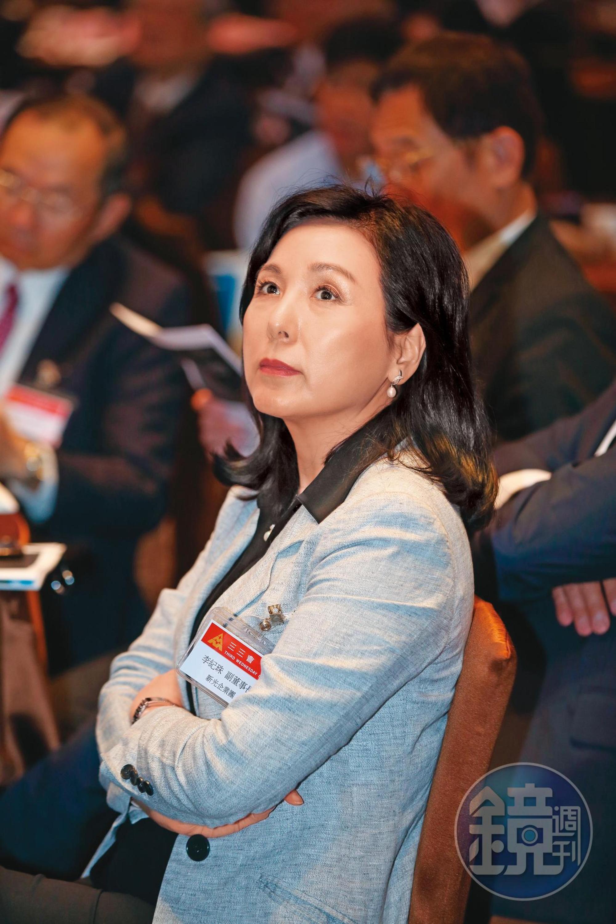 5年前,吳東進找李紀珠(圖)協助新光金,但遭內部反彈。