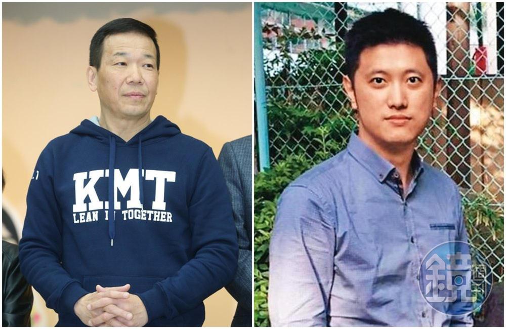 鍾小平(左圖)指出,林秉樞擁有「白狼眼」,面相凶狠。(本刊資料照、翻攝臉書)