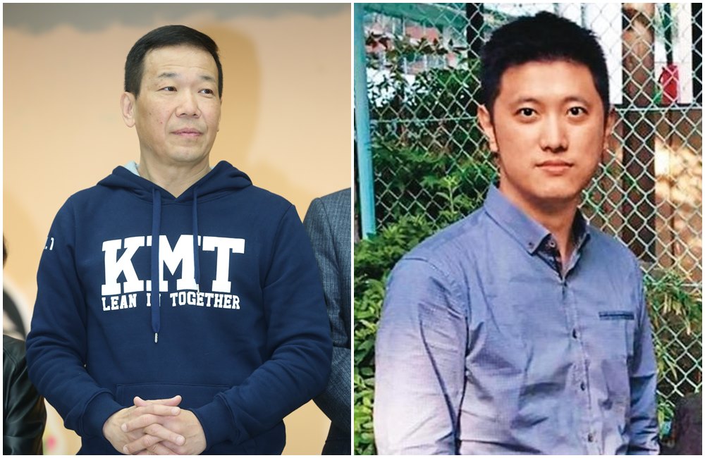 鍾小平（左圖）指出，林秉樞擁有「白狼眼」，面相凶狠。（本刊資料照、翻攝臉書）