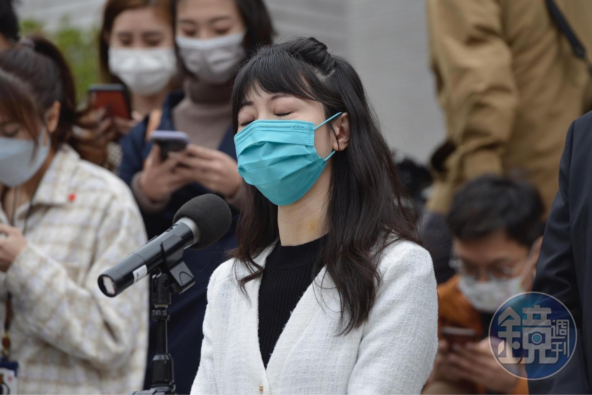 立委高嘉瑜日前驚爆遭到男友家暴,今她也召開記者會正面回應,坦言從未想過為成為社會新聞的主角。