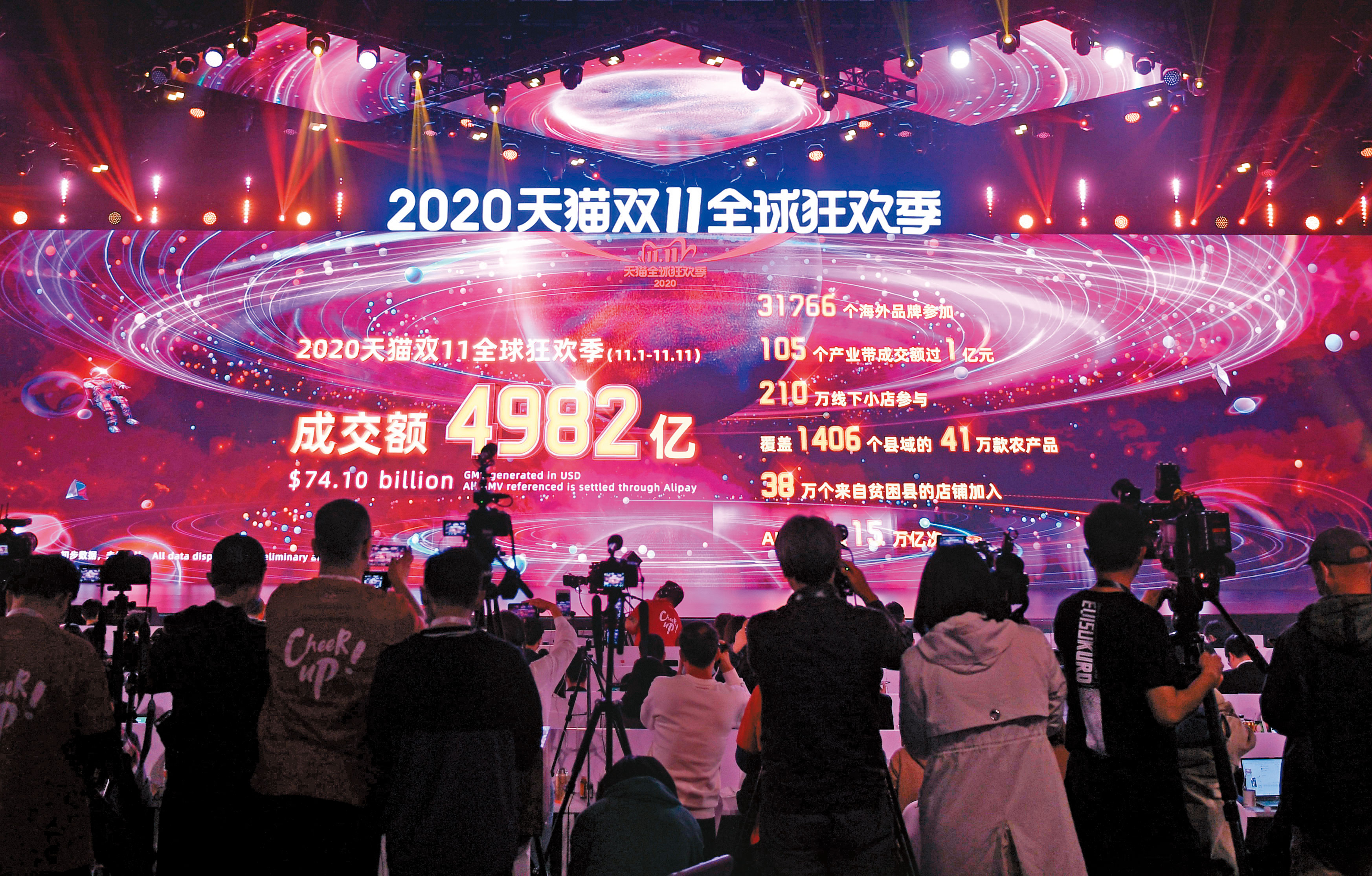 2020年起，阿里巴巴最盛大的雙11之夜，背後資料中心的伺服器採用浸沒式液冷散熱，算是先行典範。（東方IC）