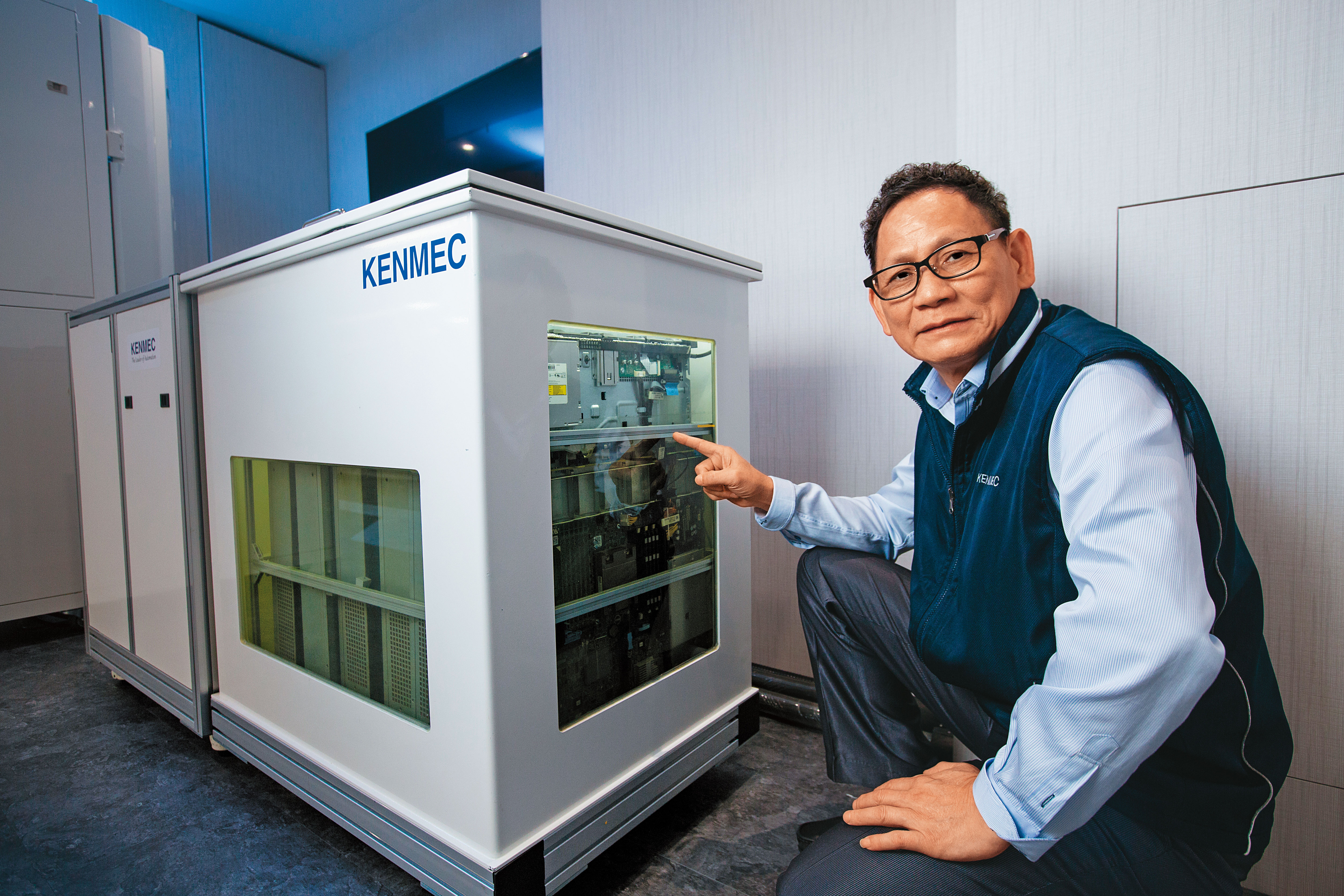 廣運熱傳事業部總經理陳茂欽是該公司在液冷散熱佈局的關鍵人物,投入散熱領域逾30年,一手打造出一條龍產品。