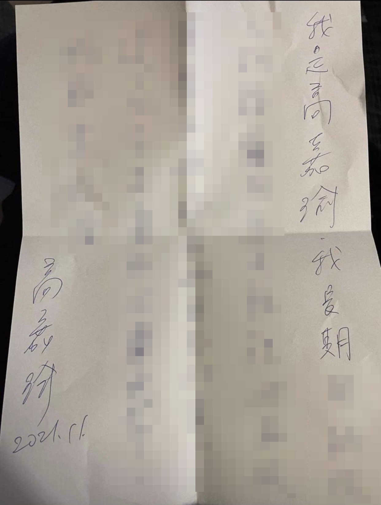 林秉樞主動提供「高嘉瑜自白書」,讓「CrazyWinnie沒品維尼」誤信自白書的內容,他才會幫忙發文帶風向。(讀者提供)