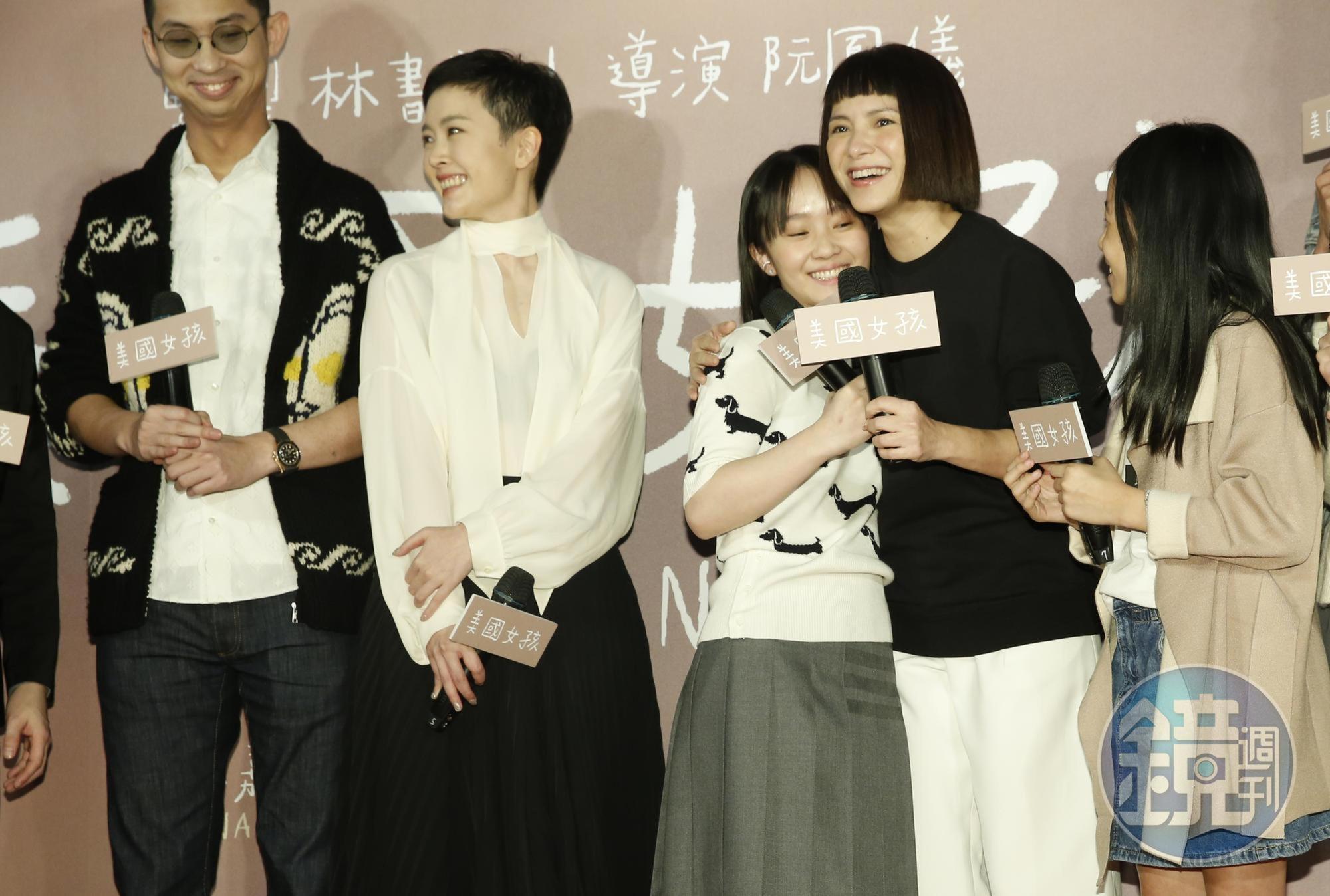 李心潔相當期待方郁婷的演出,笑稱下次若合作,「從嘉欣的女兒變成我的女兒嗎?」