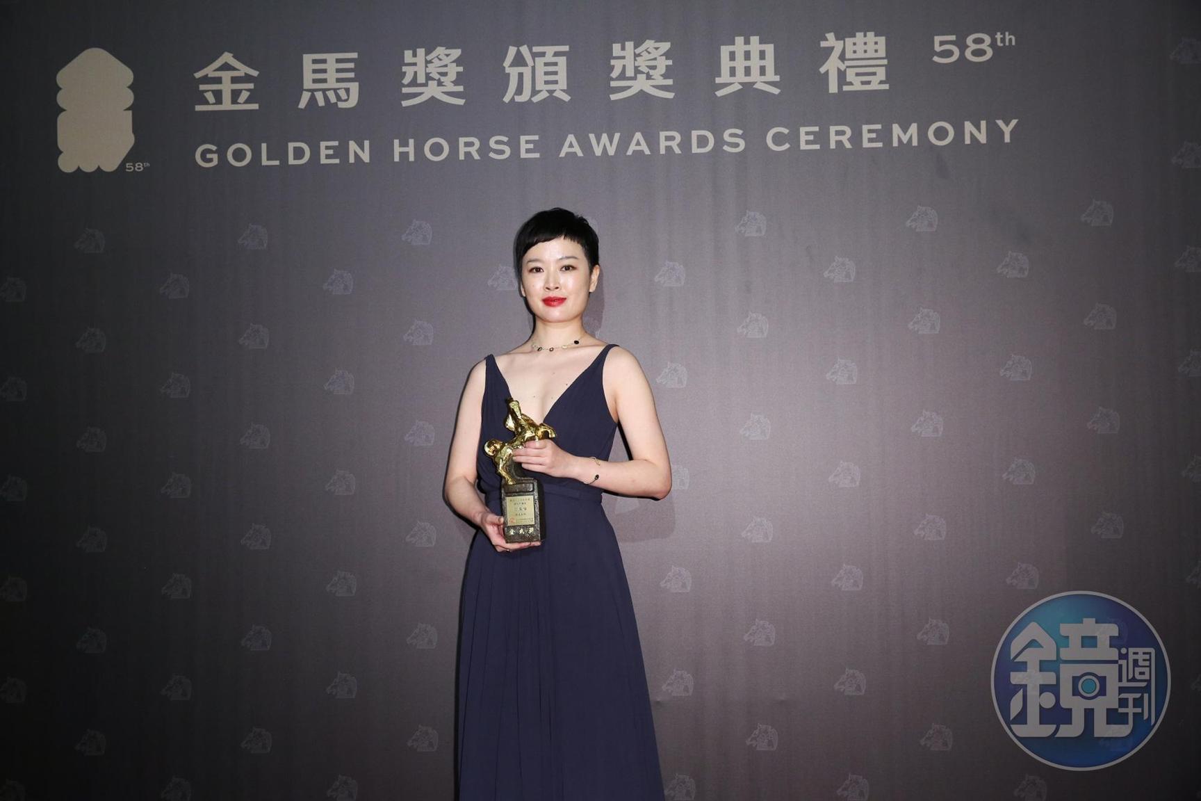 新銳導演阮鳳儀以《美國女孩》拿下金馬獎最佳新導演。
