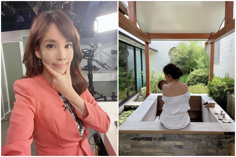 主播劉涵竹分享在家中陽台被偷拍的經歷。（翻攝自主播劉涵竹臉書）