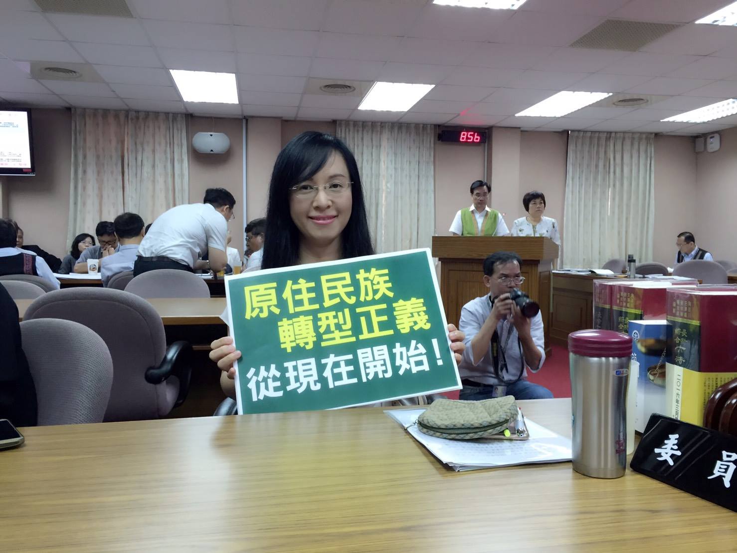 民進黨立委陳瑩痛批葉毓蘭搬弄是非,要求她向原住民道歉。(翻攝陳瑩臉書)