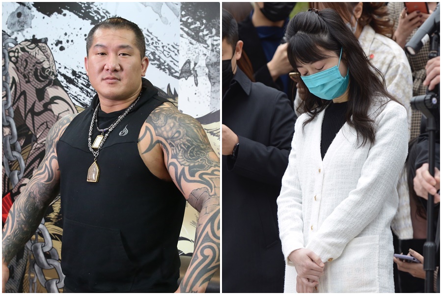 館長陳之漢（左）在直播上解釋為何會認識高嘉瑜（右）。（本刊資料照）