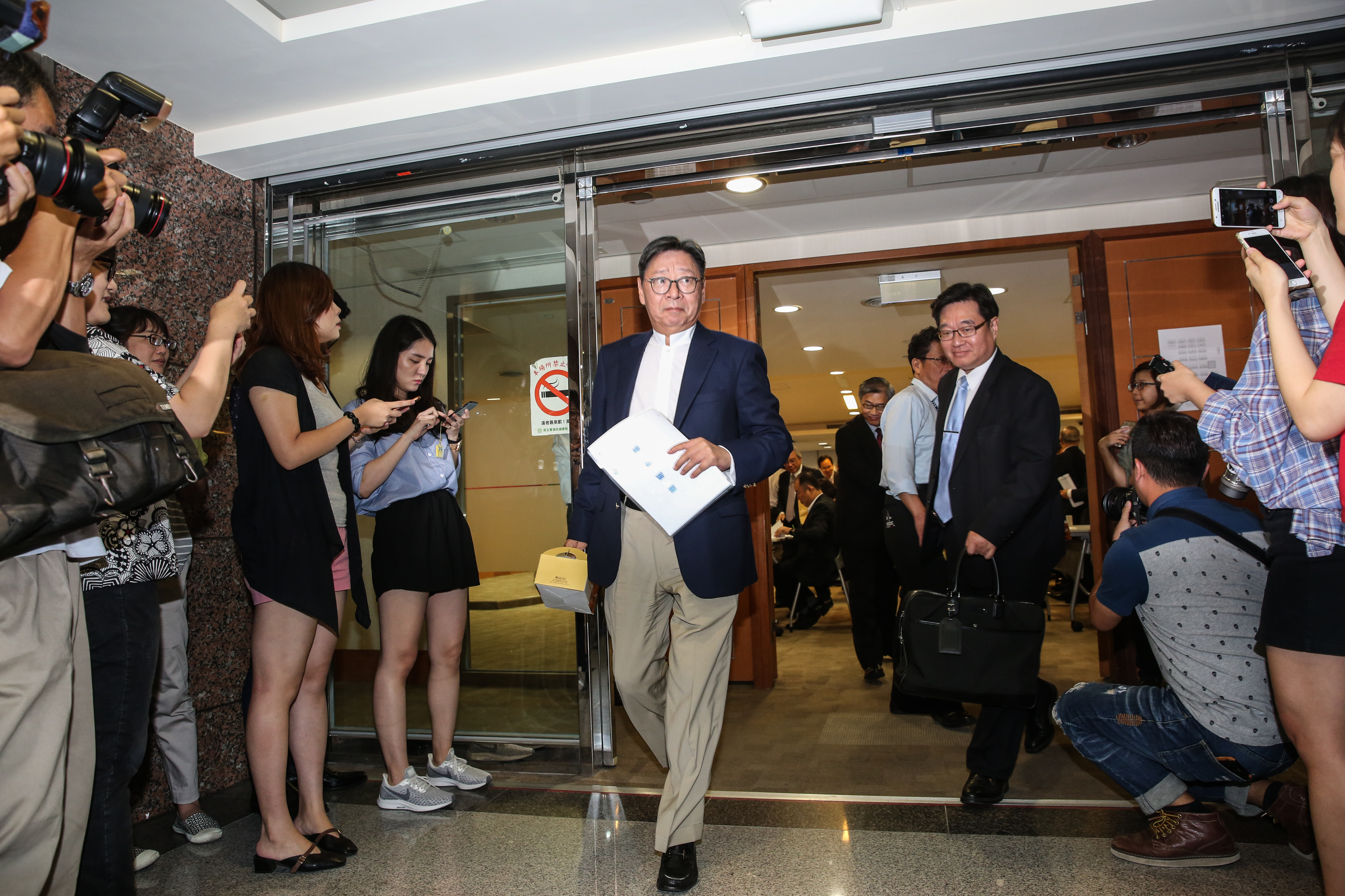 國票金舉行股東會，搶在股東會前總經理丁予嘉閃辭。（本刊資料照）