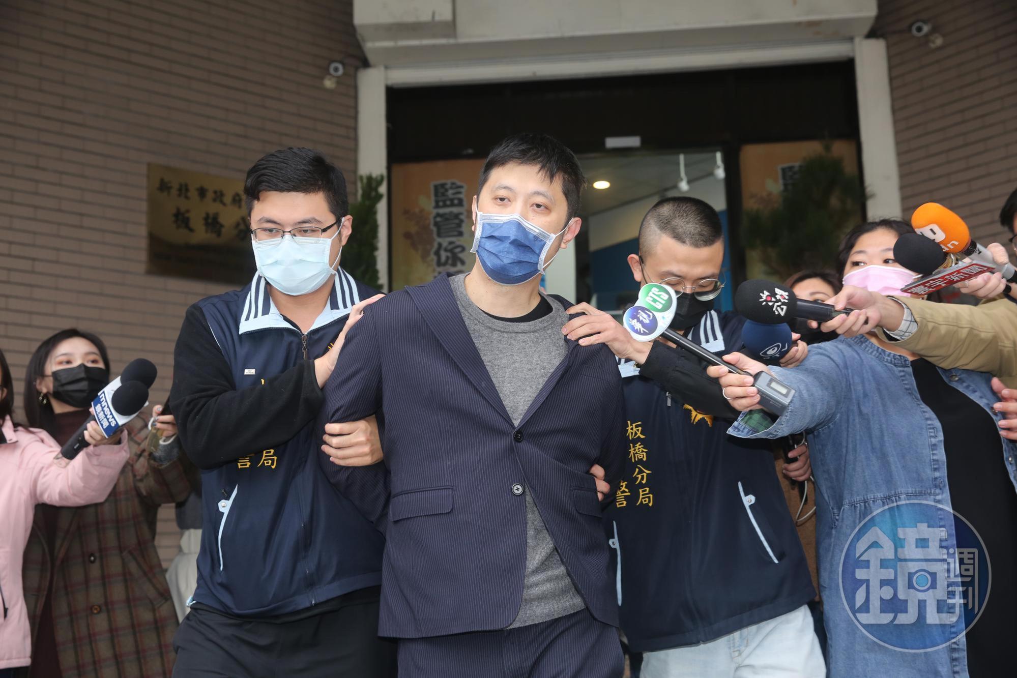 林秉樞涉嫌家暴高嘉瑜，2日凌晨裁定收押禁見。