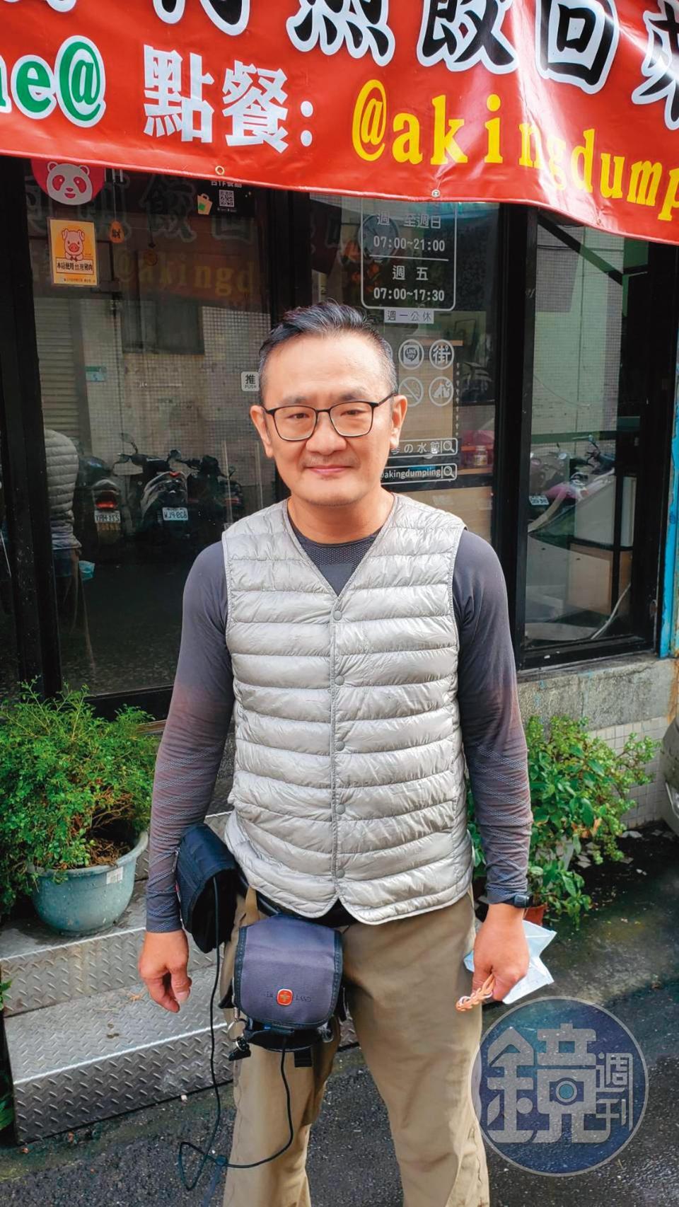 王力行 53歲 外送員