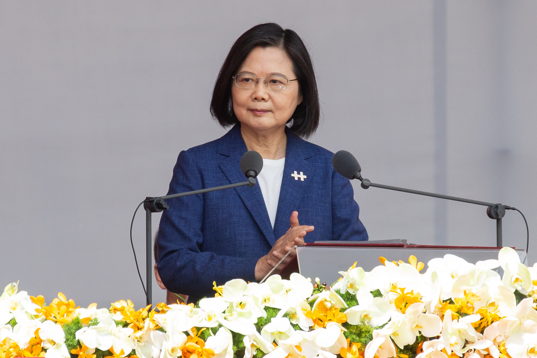 英國《金融時報》近日公布2021年25位最具影響性女性名單，總統蔡英文名列其中。（資料照）