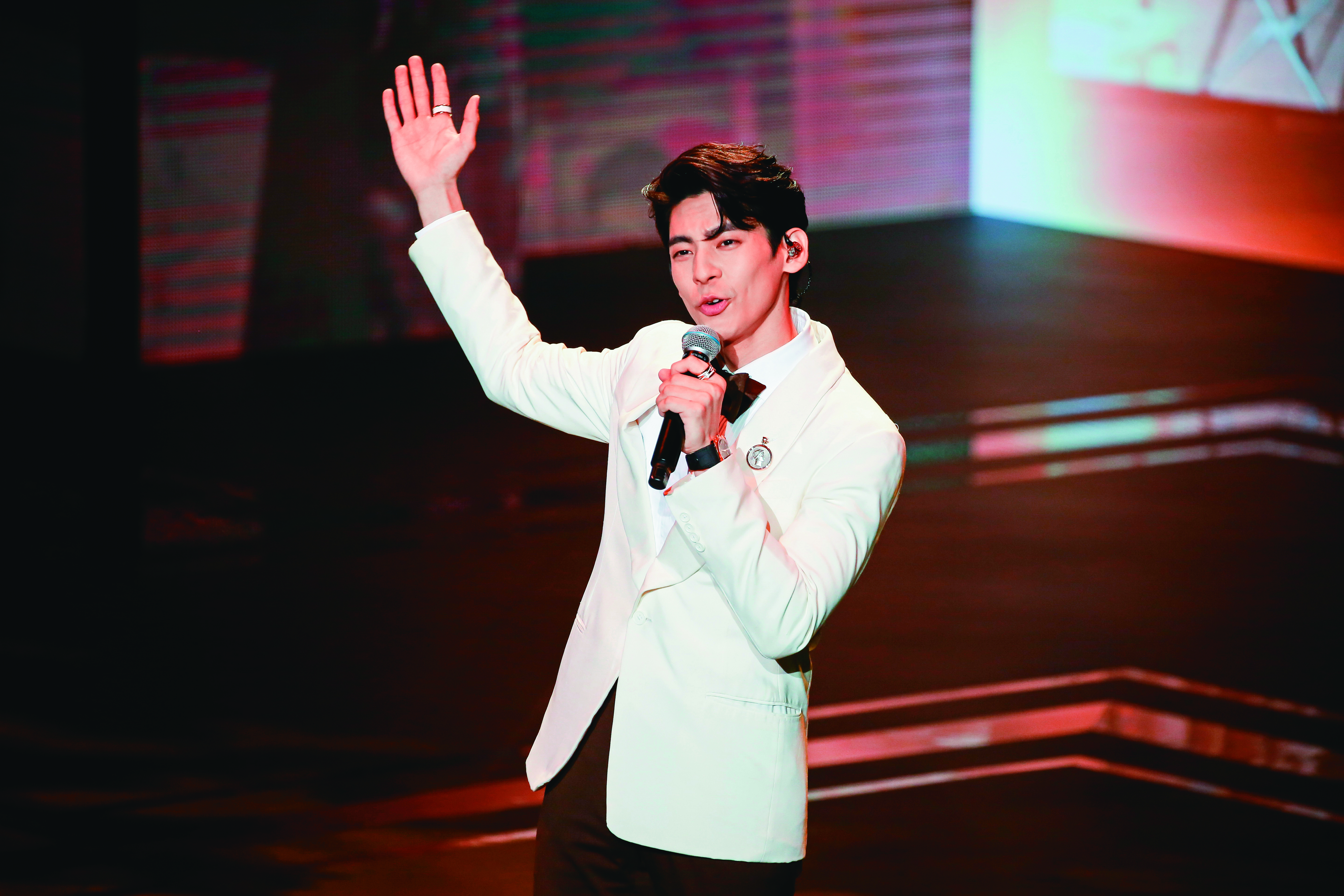 林柏宏擔任今年金馬獎主持人，在一起合作的前輩丁寧心中，他是一個陽光男孩。