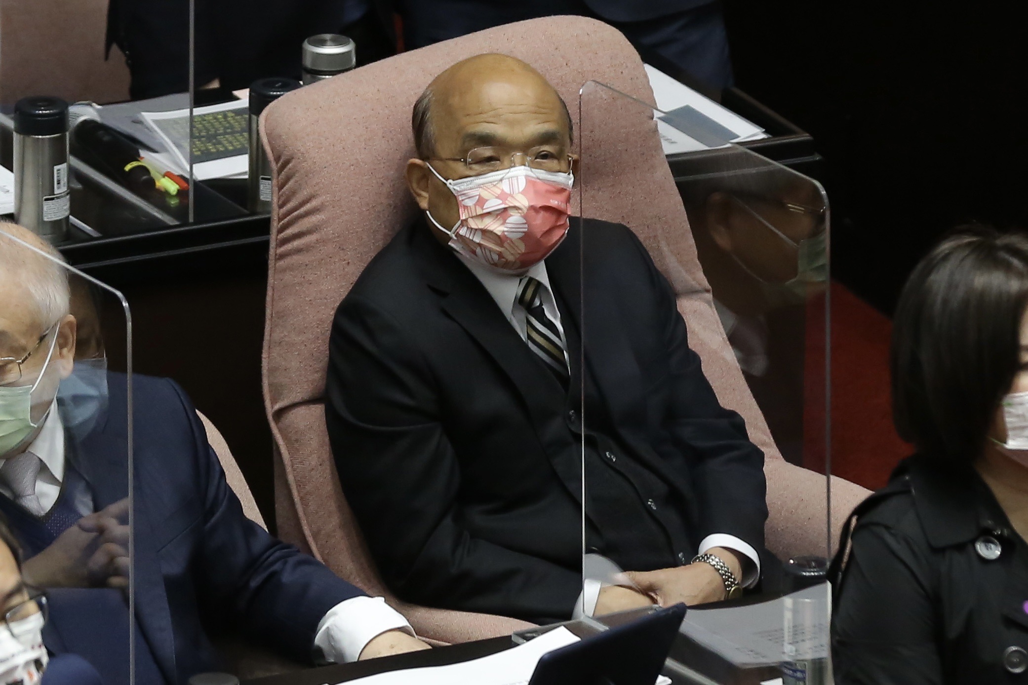 行政院長蘇貞昌強調，政府是公投案的反對方，宣講行程屬於執行公務。
