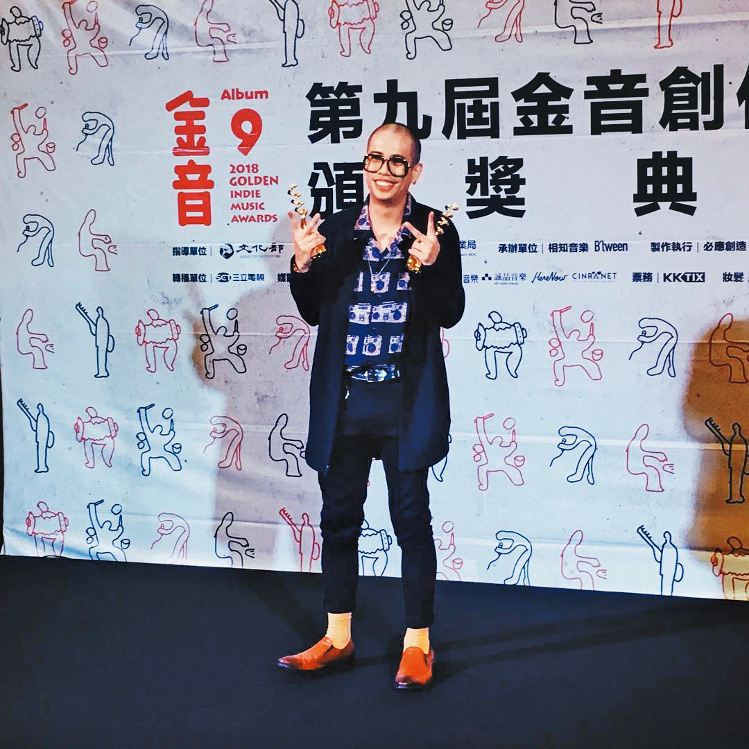 嘻哈歌手呂士軒曾獲第九屆金音獎最佳嘻哈專輯和最佳單曲。（翻攝自呂士軒臉書）