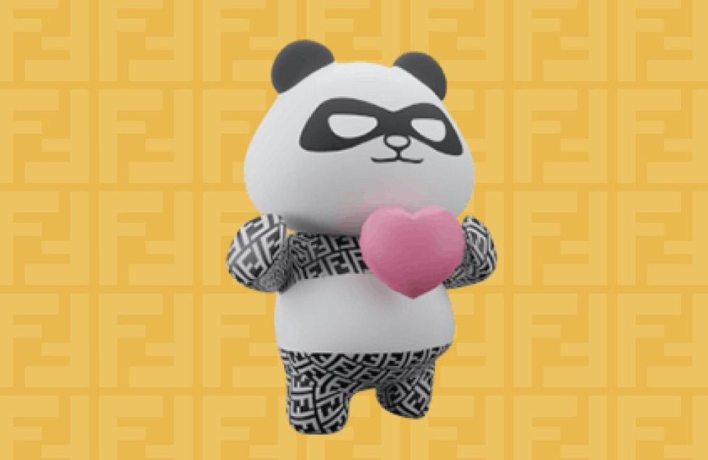 FENDI x FendiDi貼圖可於FENDI TAIWAN LINE官方帳號限時下載，使用效期為 90 天。（FENDI提供）