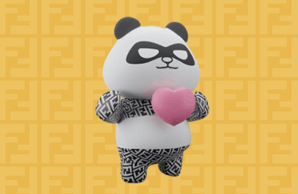 FENDI x FendiDi貼圖可於FENDI TAIWAN LINE官方帳號限時下載，使用效期為 90 天。（FENDI提供）