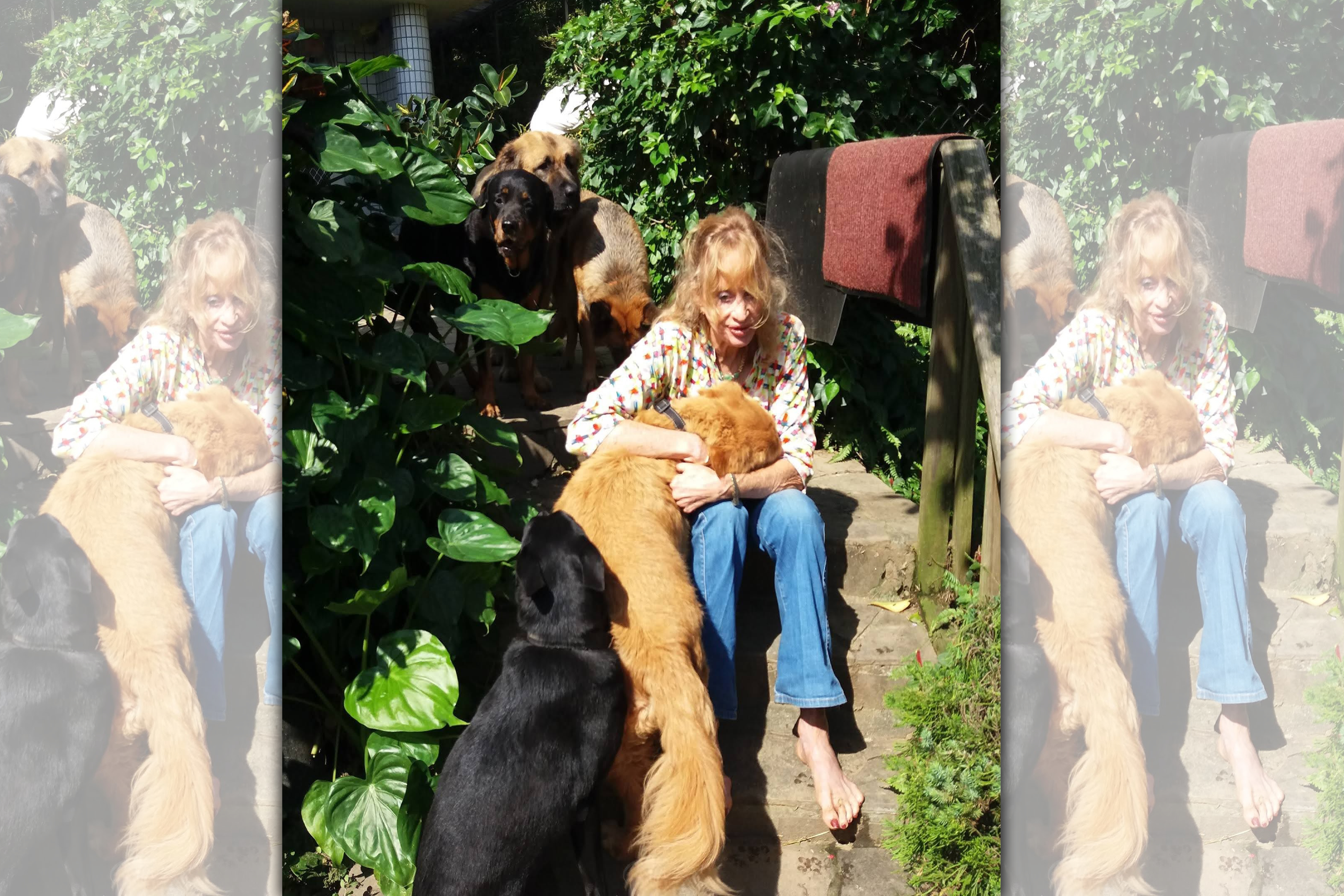 擁有法國貴族血統的安飛菲是一名古董收藏家，許多台籍藝術家因為她揚名海外。（讀者提供）