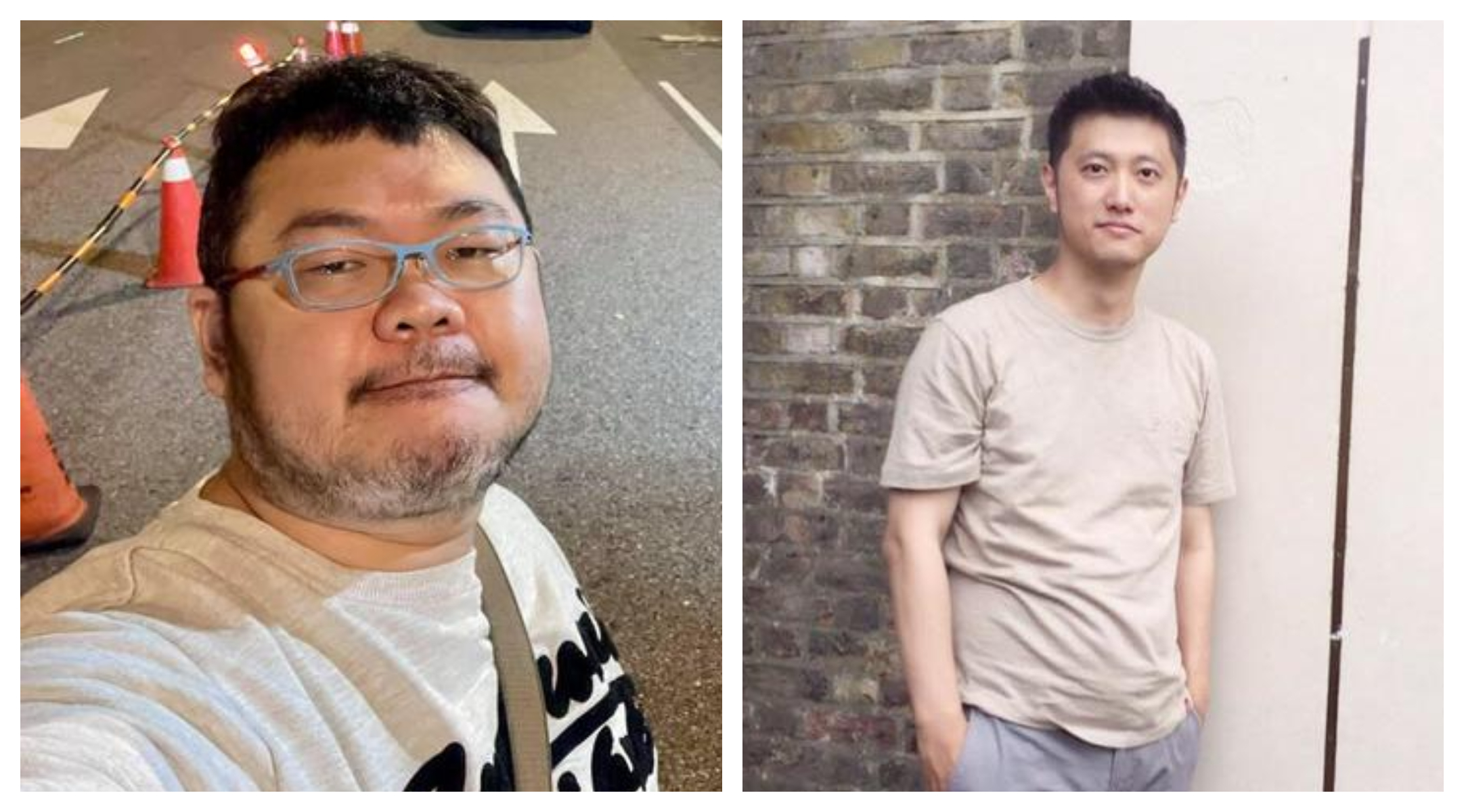 四叉貓（左圖）指出，林秉樞（右圖）一舉動讓人「很難不暈船」。（翻攝四叉貓、林秉樞臉書）