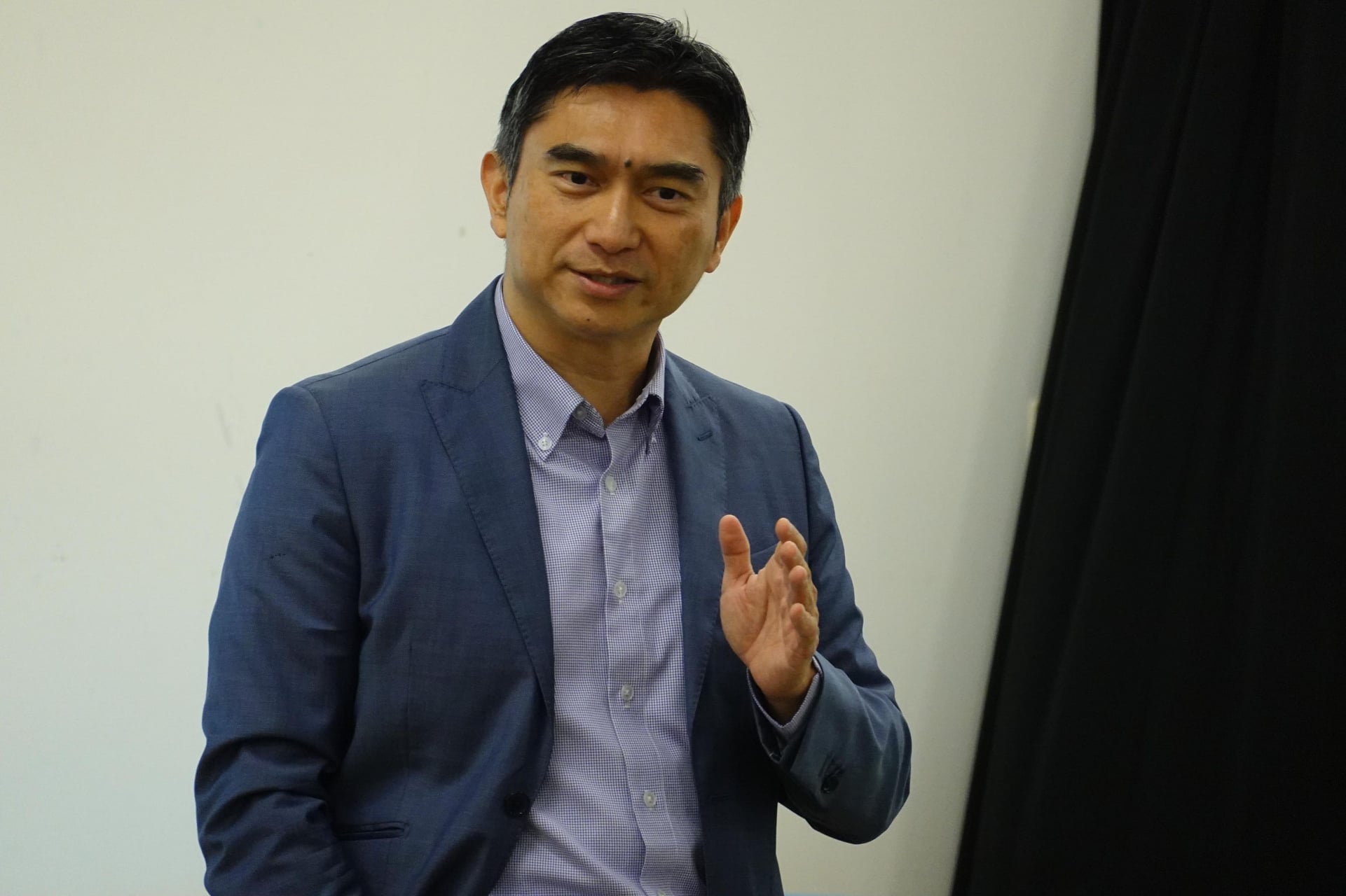 孫憶明表示，擔任評審是被動受邀，這位置不是他自己爭取的。（讀者提供）