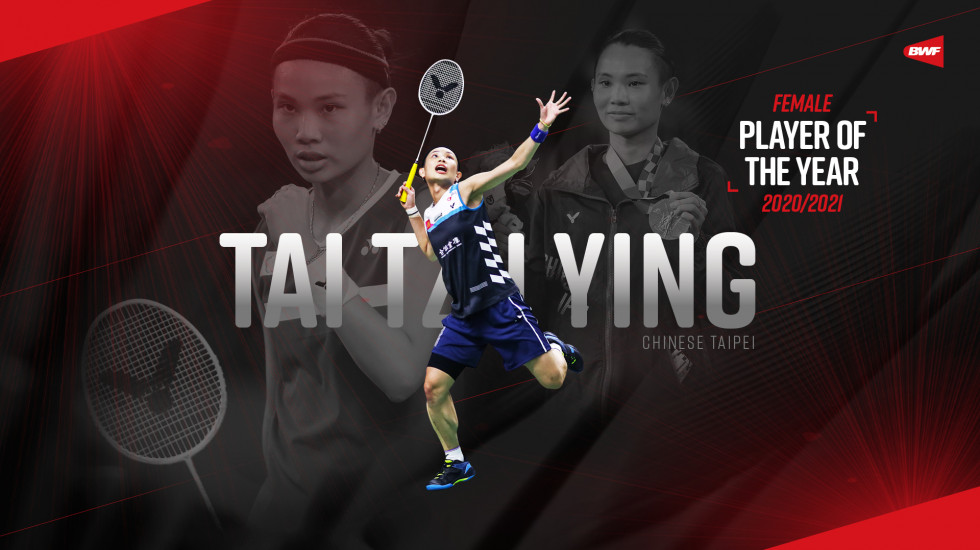 戴資穎首度榮獲BWF年度最佳女運動員獎。(翻攝自BWF官網)