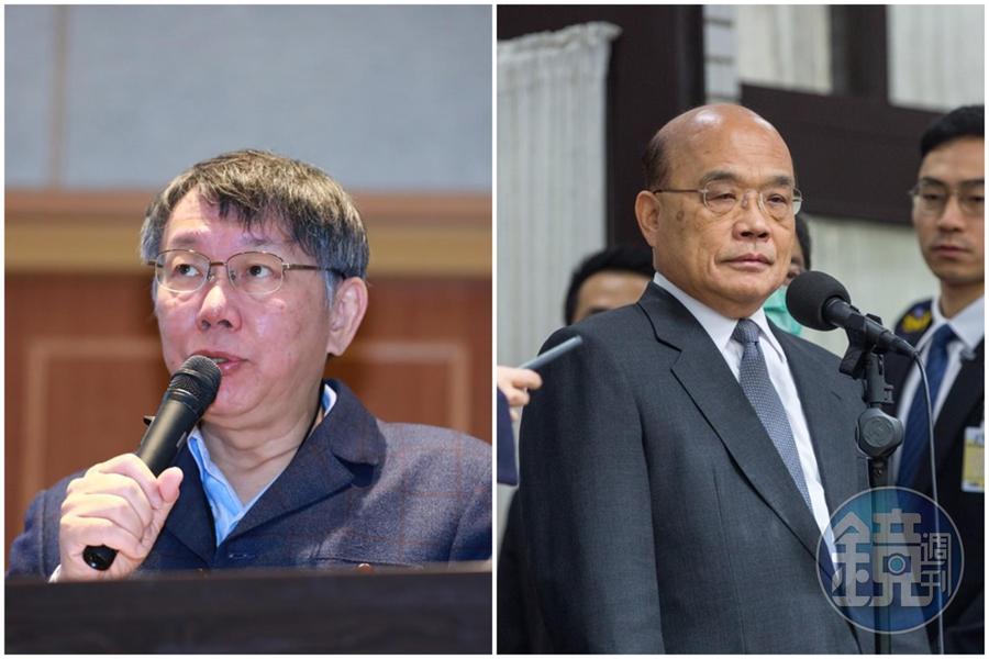 綠委高嘉瑜遭男友施暴意外扯出網軍案外案，柯文哲呼籲蘇貞昌遵守承諾，徹底嚴查網軍。（本刊資料照）