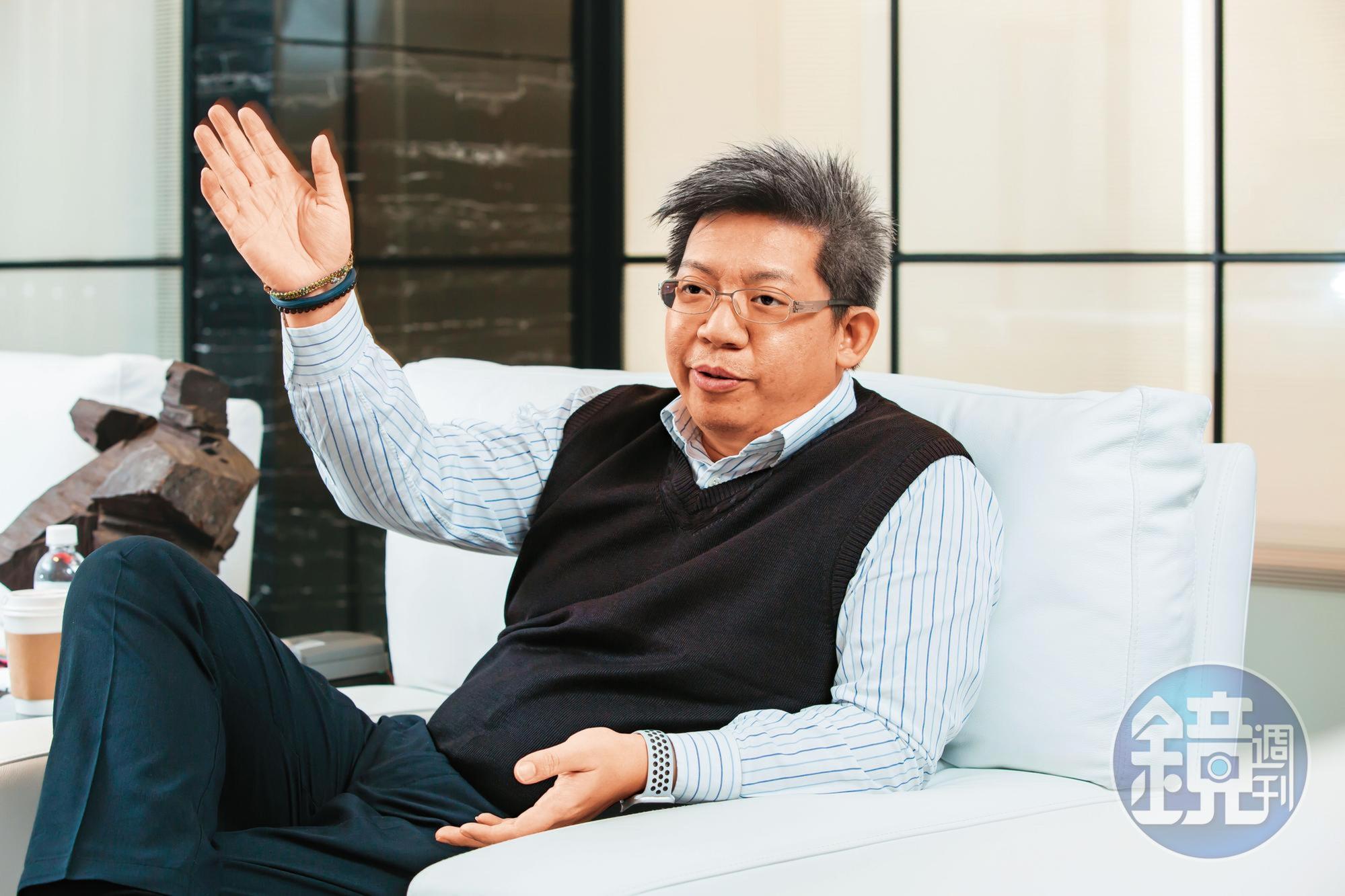 中保科強攻智慧社區市場，副董事長林建涵接受本刊專訪透露，目標2年內用戶數翻倍至百萬。