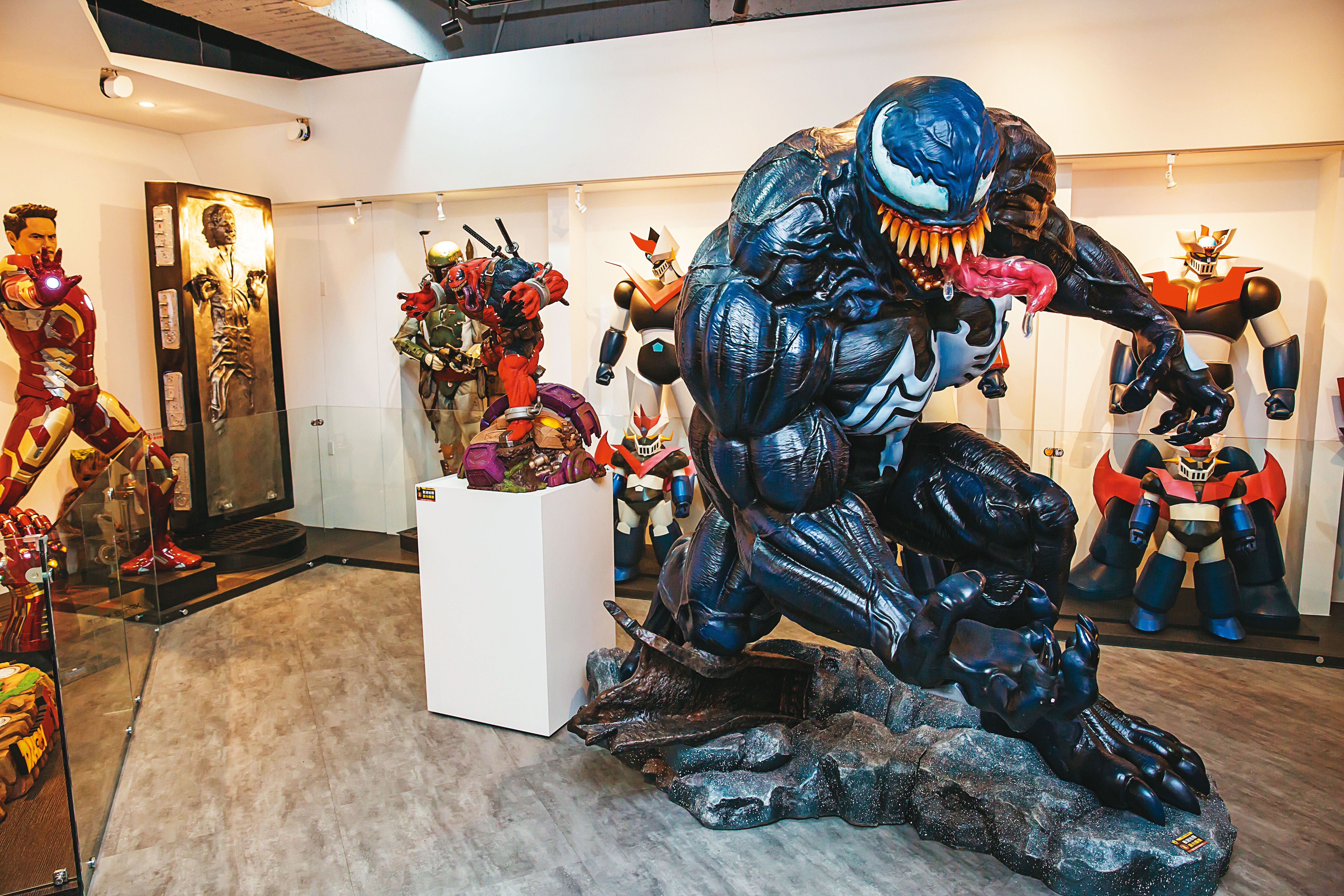館內收藏完整，有不少令公仔迷尖叫的全球限量藏品。